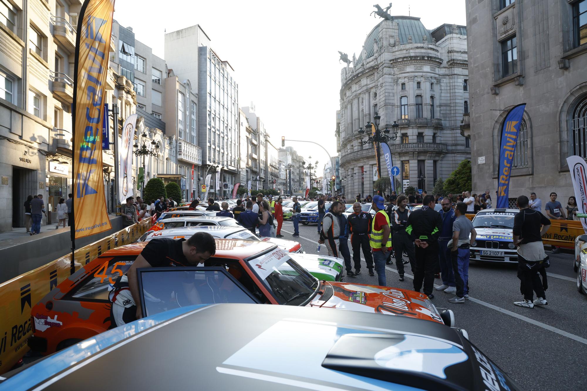 La fiebre del Rallye Recalvi Rías Baixas rompe los termómetros