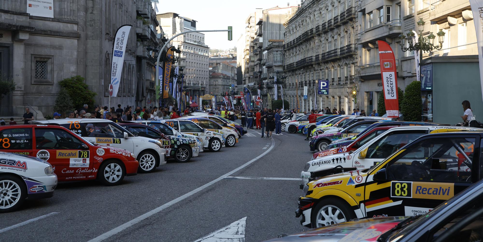 La fiebre del Rallye Recalvi Rías Baixas rompe los termómetros