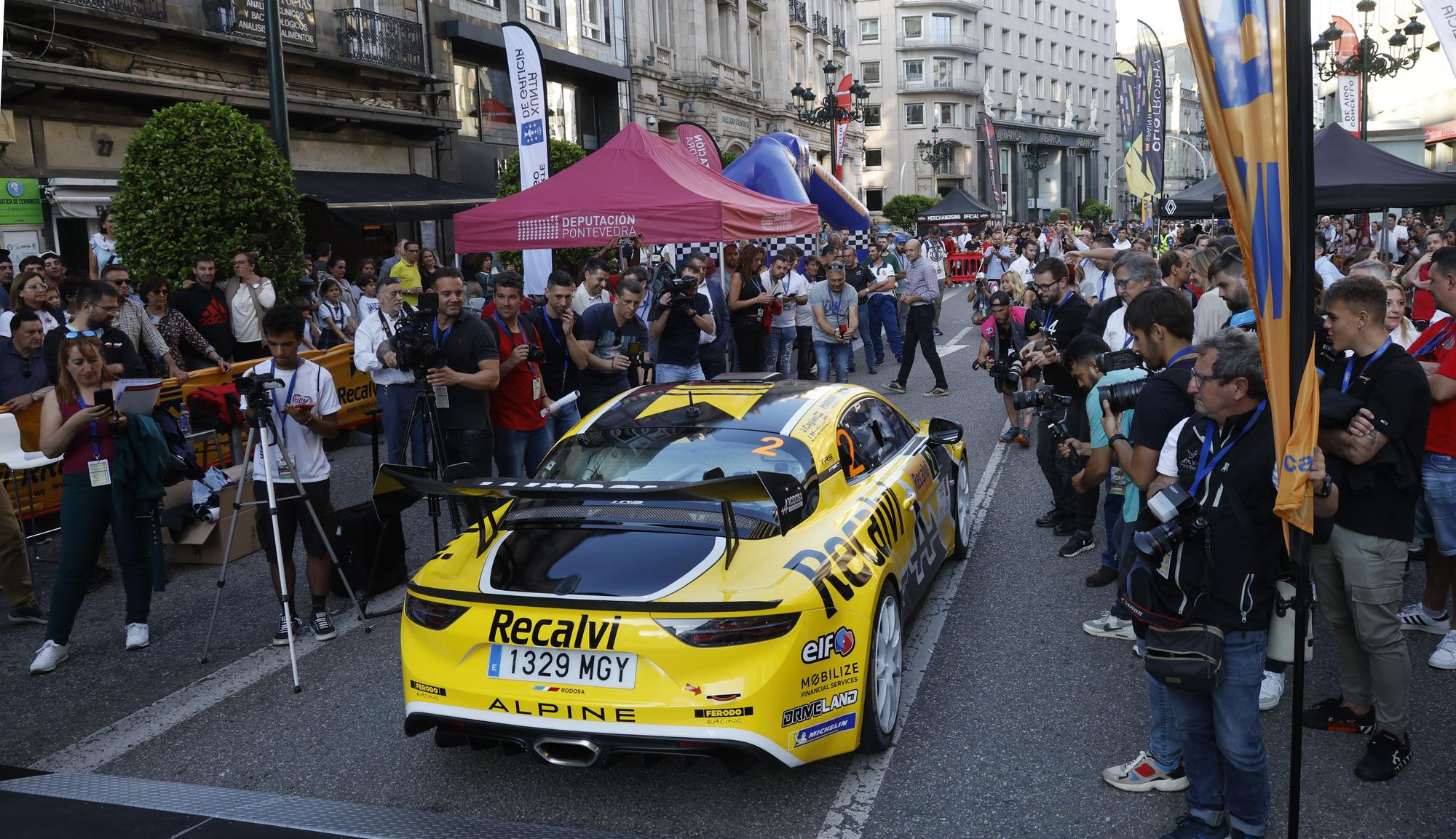 La fiebre del Rallye Recalvi Rías Baixas rompe los termómetros