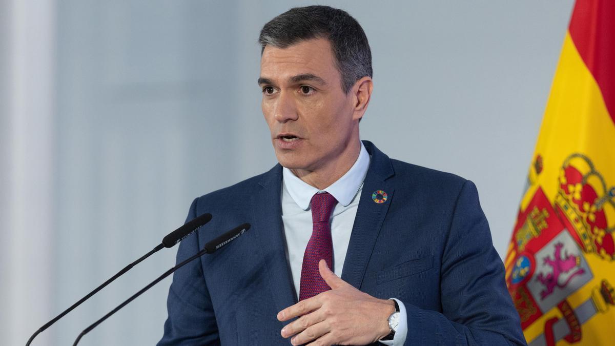 El presidente del Gobierno, Pedro Sánchez.