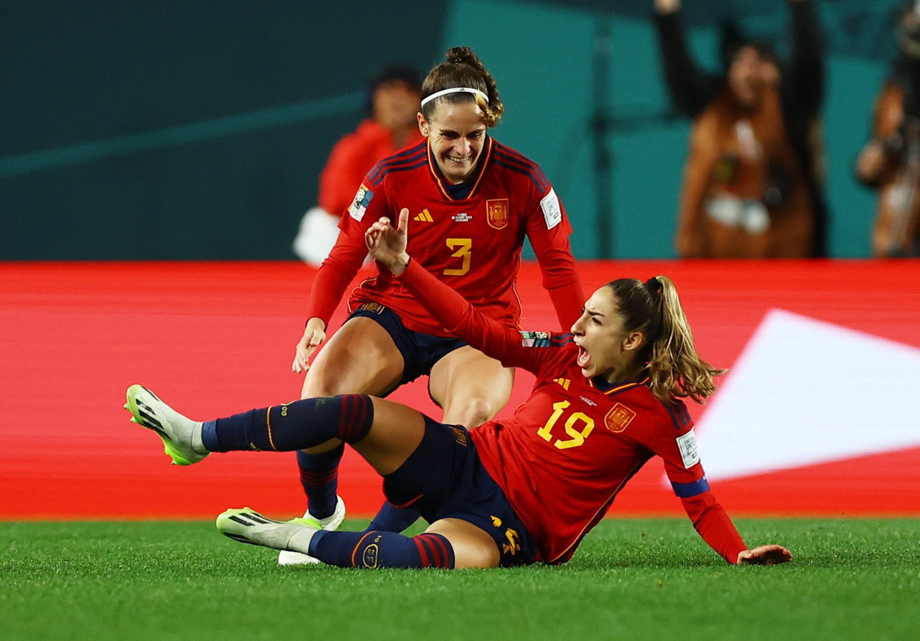 La gallega Teresa Abelleira, en la final del Mundial femenino de fútbol