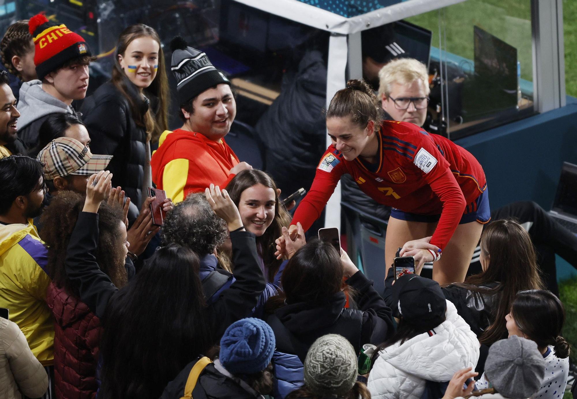 La gallega Teresa Abelleira, en la final del Mundial femenino de fútbol