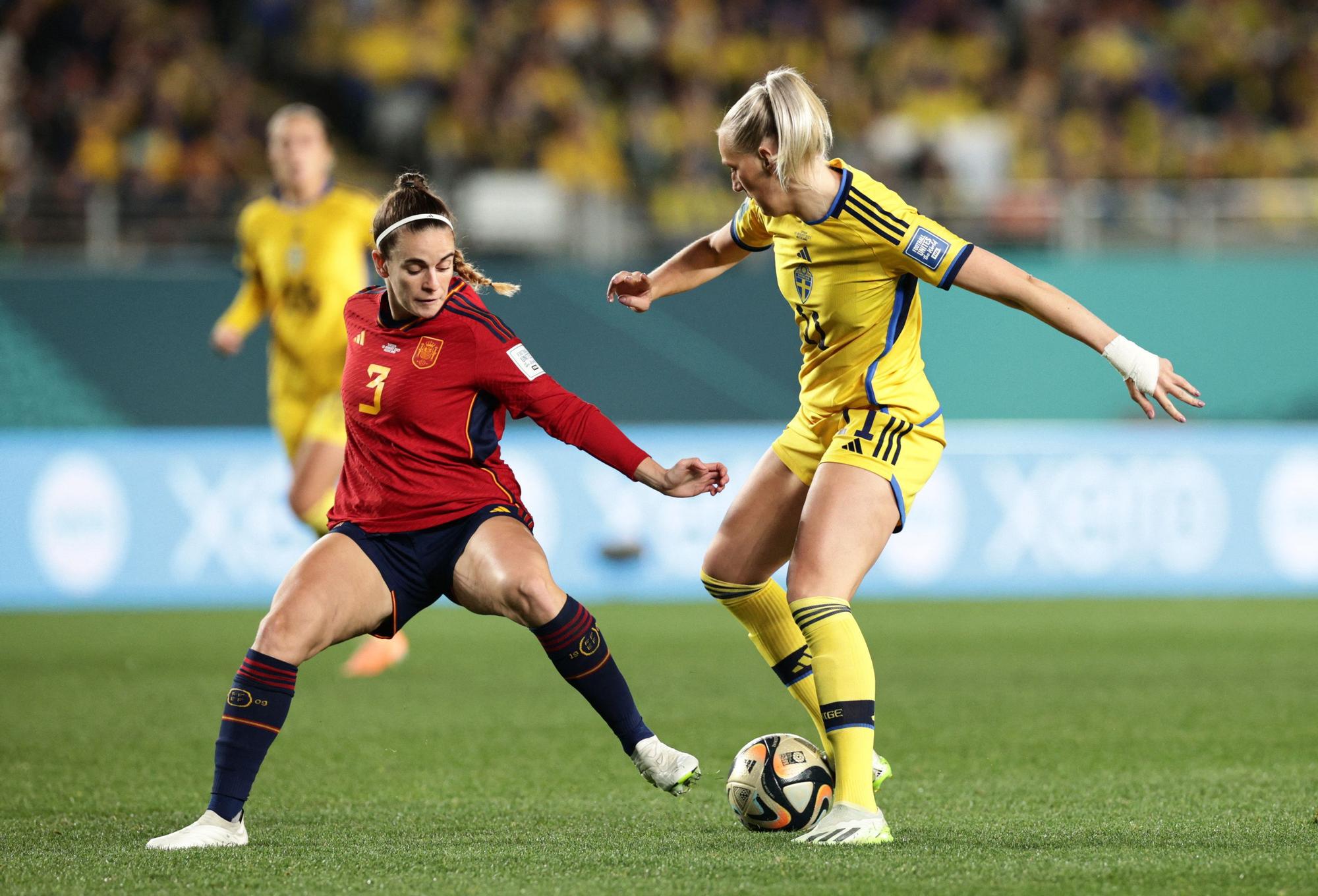 La gallega Teresa Abelleira, en la final del Mundial femenino de fútbol