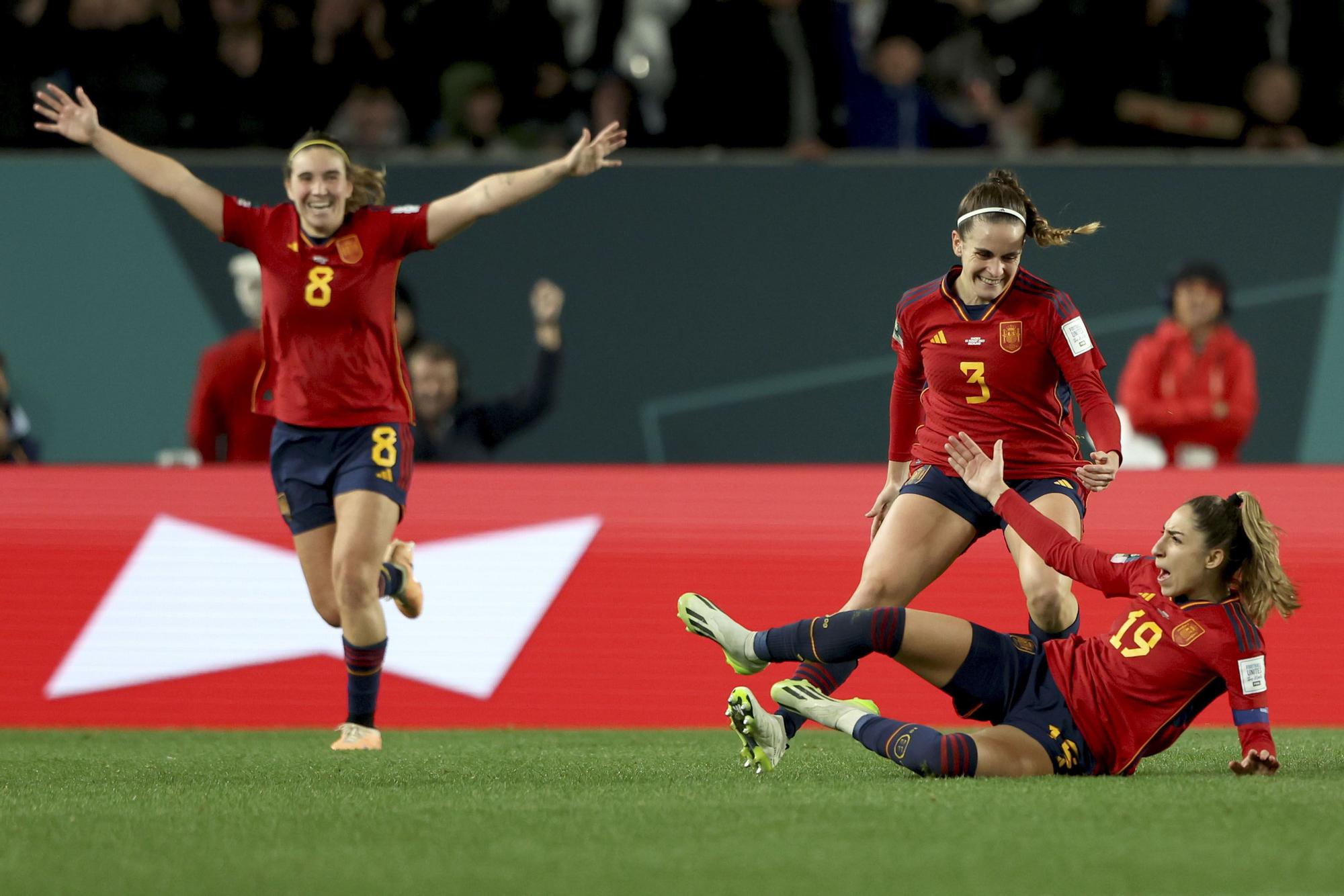 La gallega Teresa Abelleira, en la final del Mundial femenino de fútbol