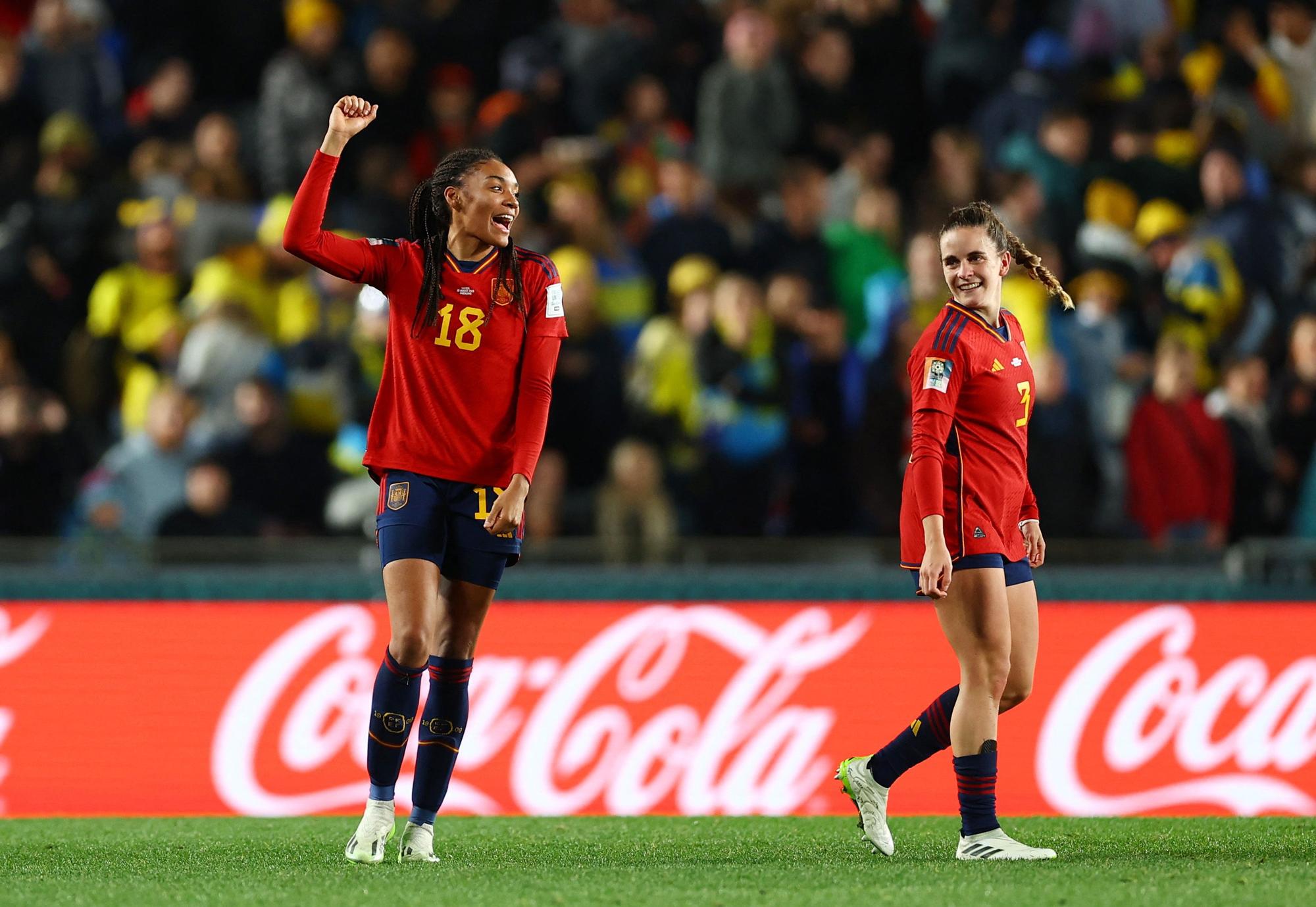 La gallega Teresa Abelleira, en la final del Mundial femenino de fútbol