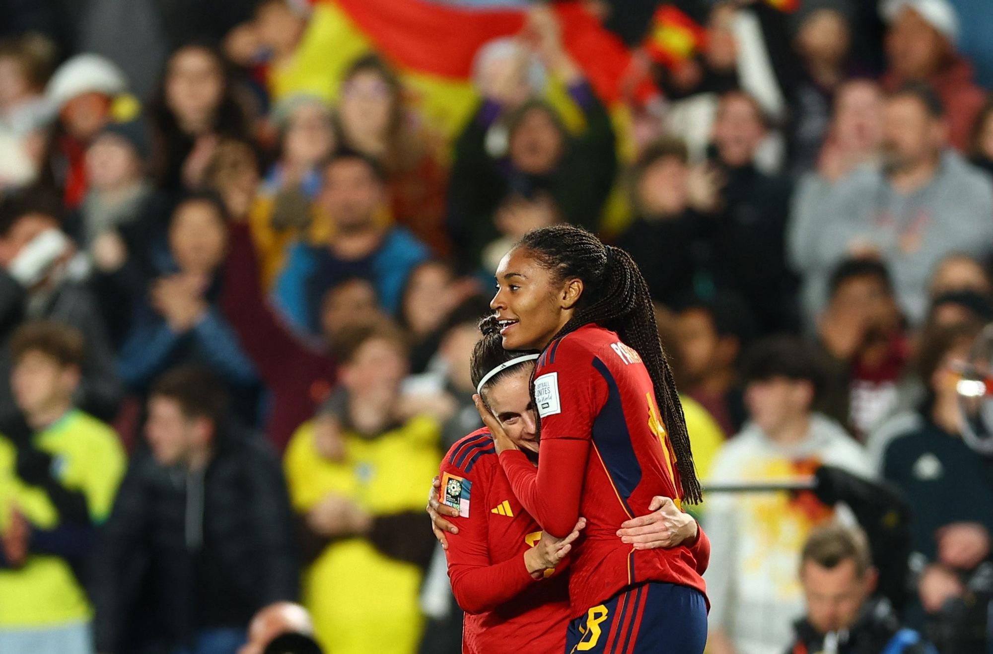 La gallega Teresa Abelleira, en la final del Mundial femenino de fútbol