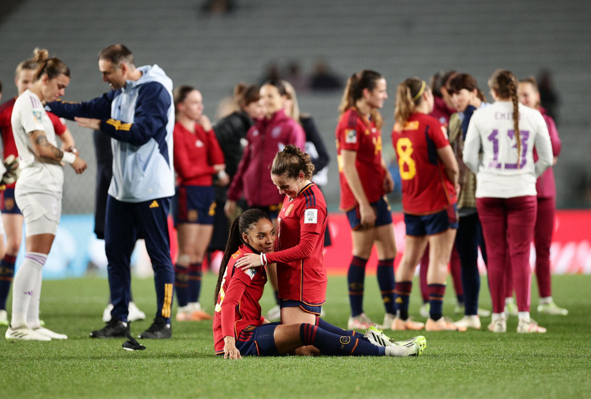 La gallega Teresa Abelleira, en la final del Mundial femenino de fútbol