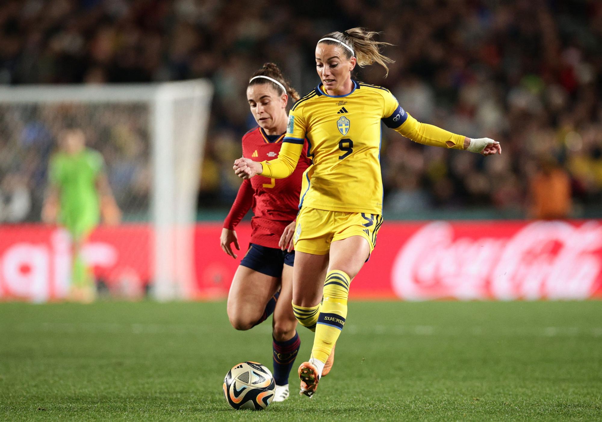 La gallega Teresa Abelleira, en la final del Mundial femenino de fútbol