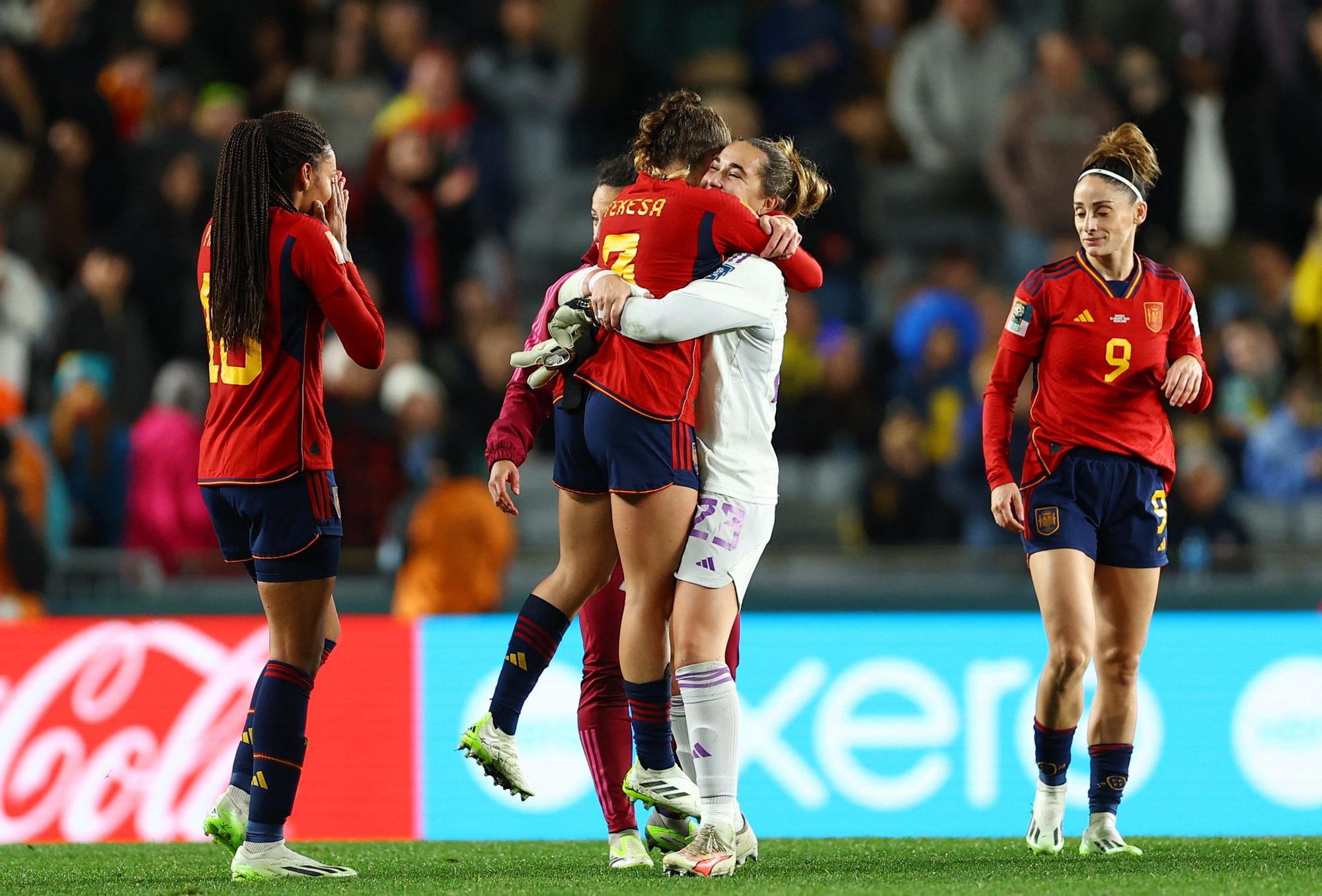 La gallega Teresa Abelleira, en la final del Mundial femenino de fútbol