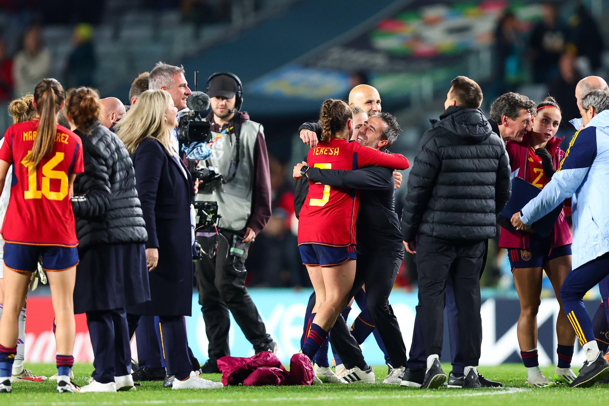 La gallega Teresa Abelleira, en la final del Mundial femenino de fútbol