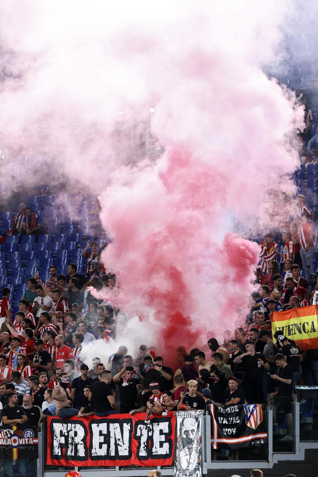 Champions League | Lazio - Atlético de Madrid, en imágenes