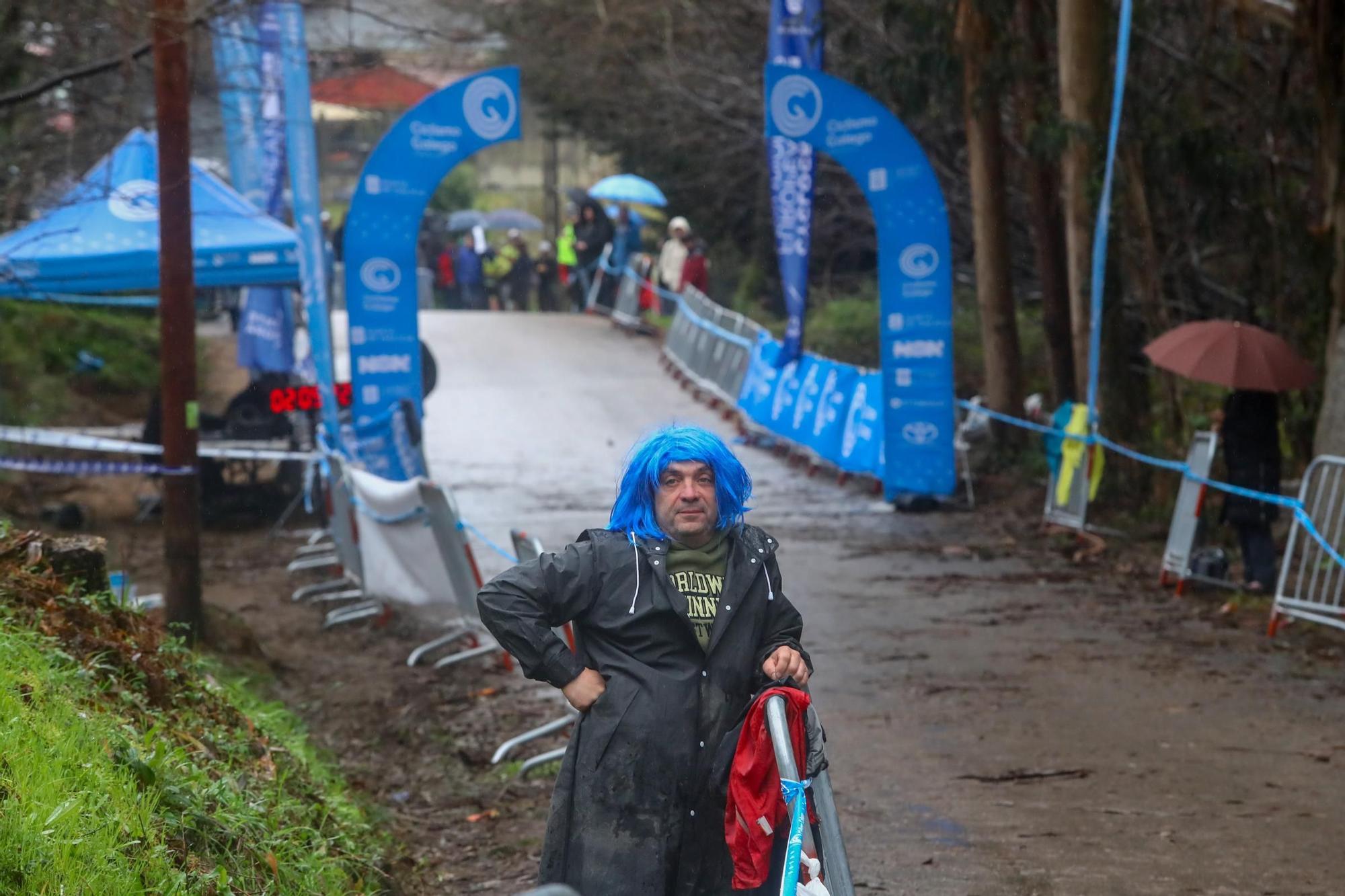 El monte Xiabre se convierte en el paraíso de la bicicleta de montaña