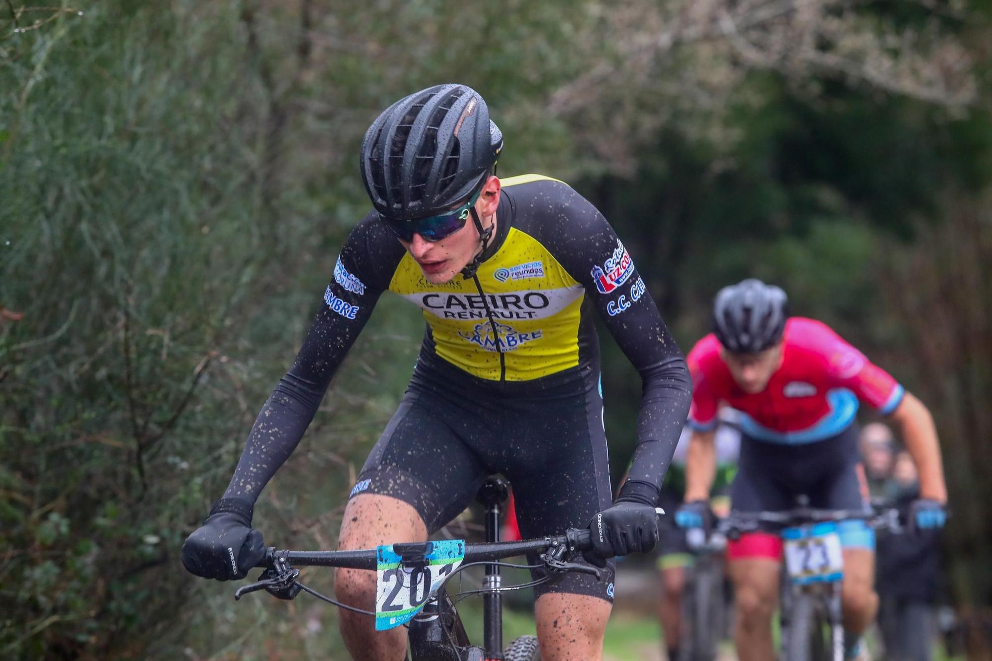 El monte Xiabre se convierte en el paraíso de la bicicleta de montaña