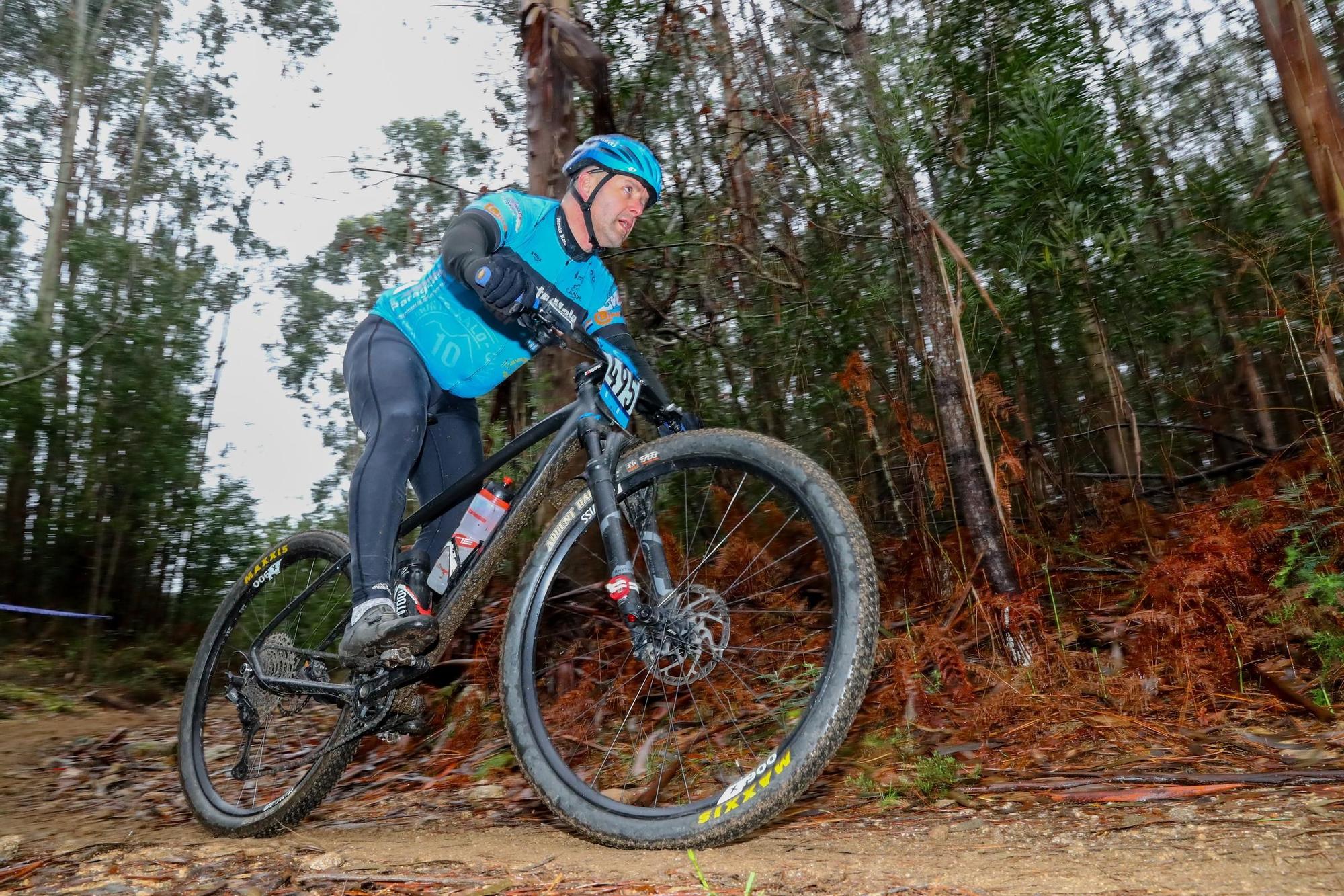 El monte Xiabre se convierte en el paraíso de la bicicleta de montaña