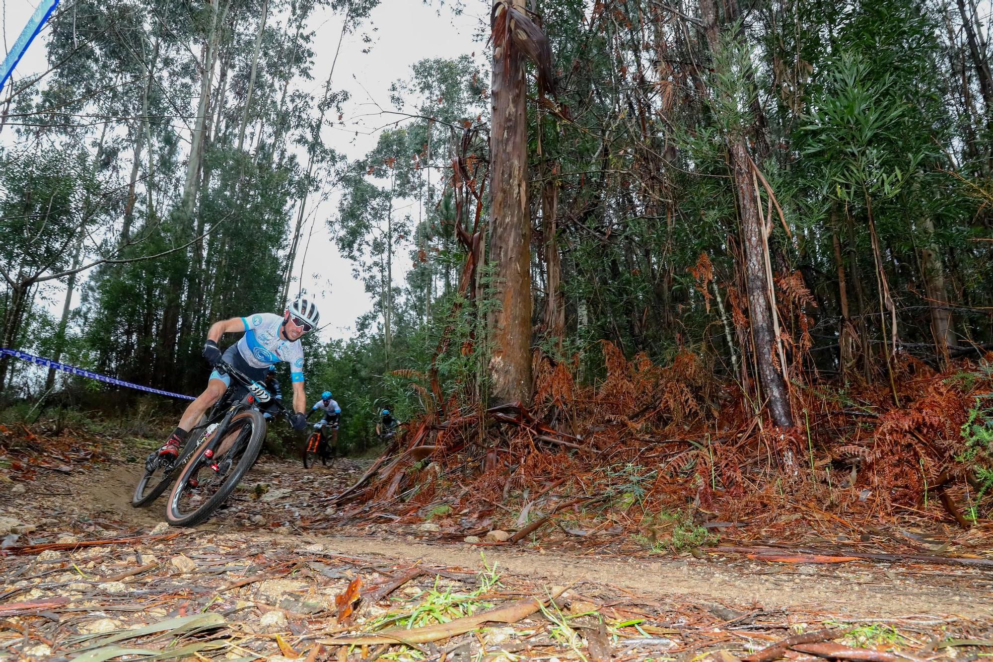 El monte Xiabre se convierte en el paraíso de la bicicleta de montaña