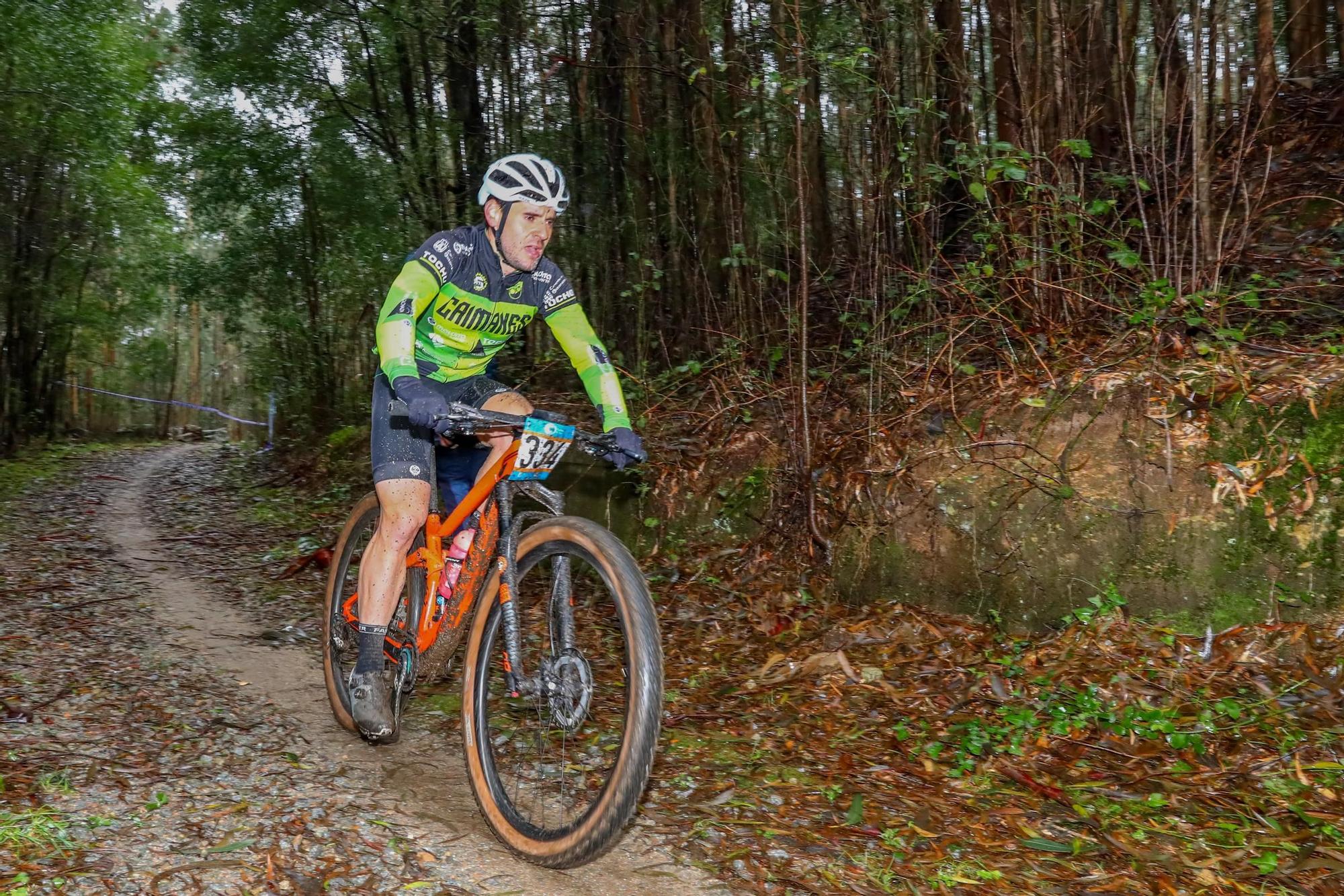 El monte Xiabre se convierte en el paraíso de la bicicleta de montaña