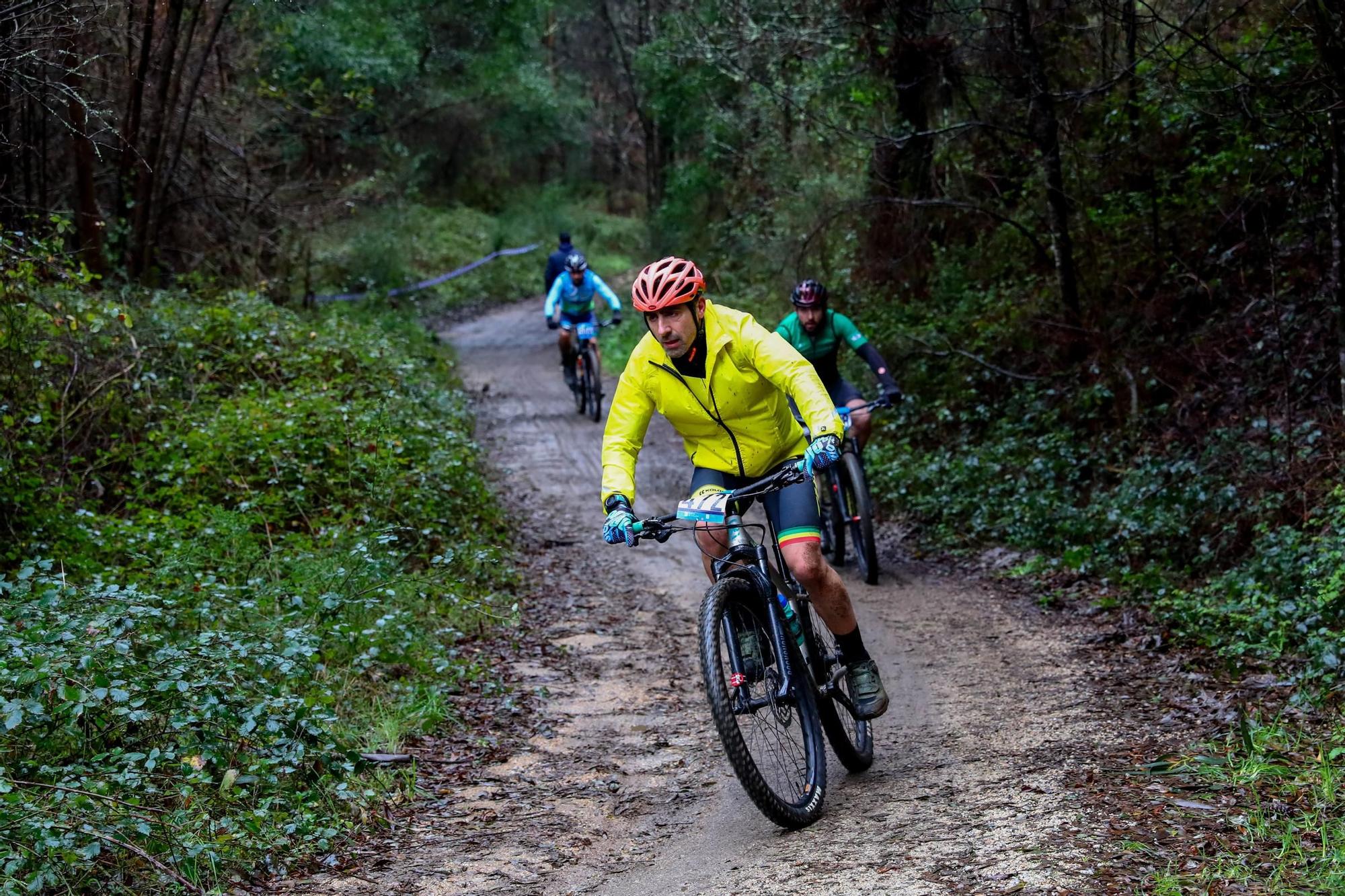 El monte Xiabre se convierte en el paraíso de la bicicleta de montaña