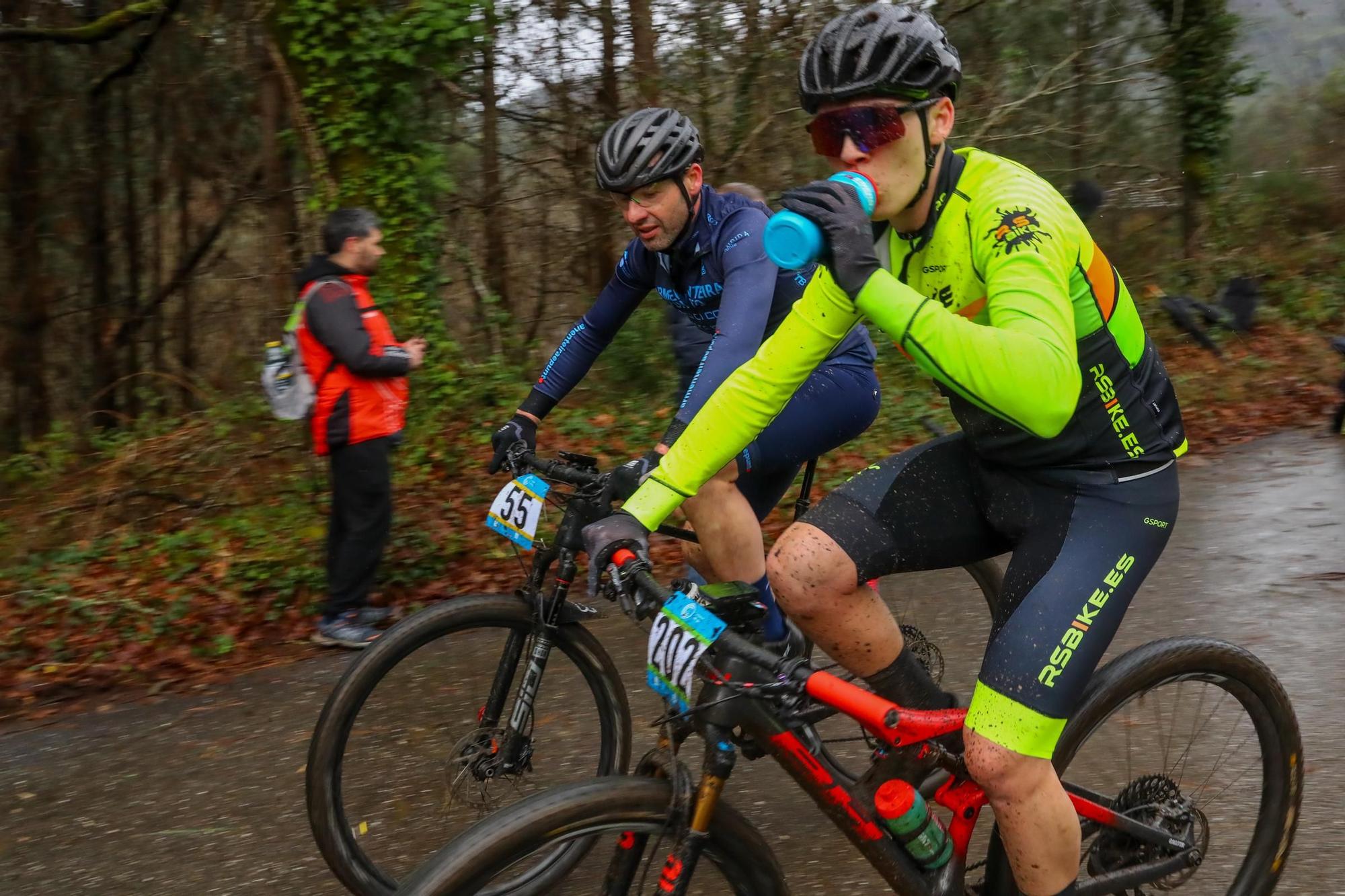 El monte Xiabre se convierte en el paraíso de la bicicleta de montaña