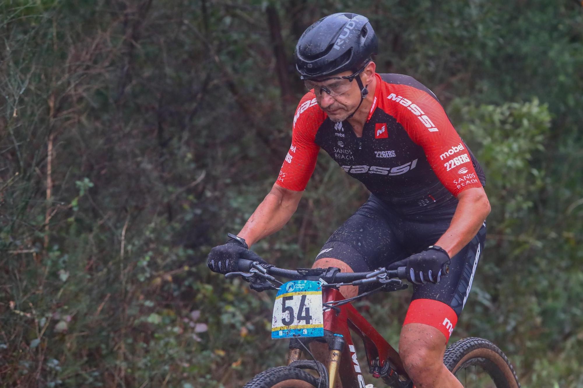 El monte Xiabre se convierte en el paraíso de la bicicleta de montaña