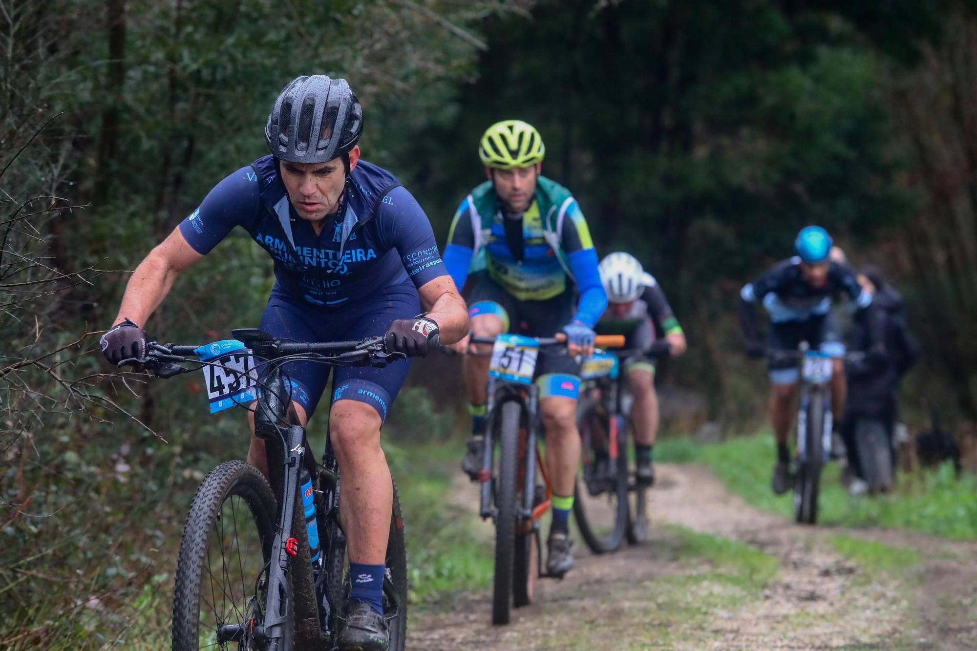 El monte Xiabre se convierte en el paraíso de la bicicleta de montaña