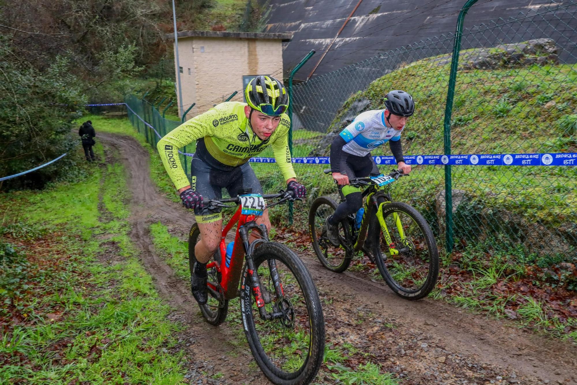 El monte Xiabre se convierte en el paraíso de la bicicleta de montaña