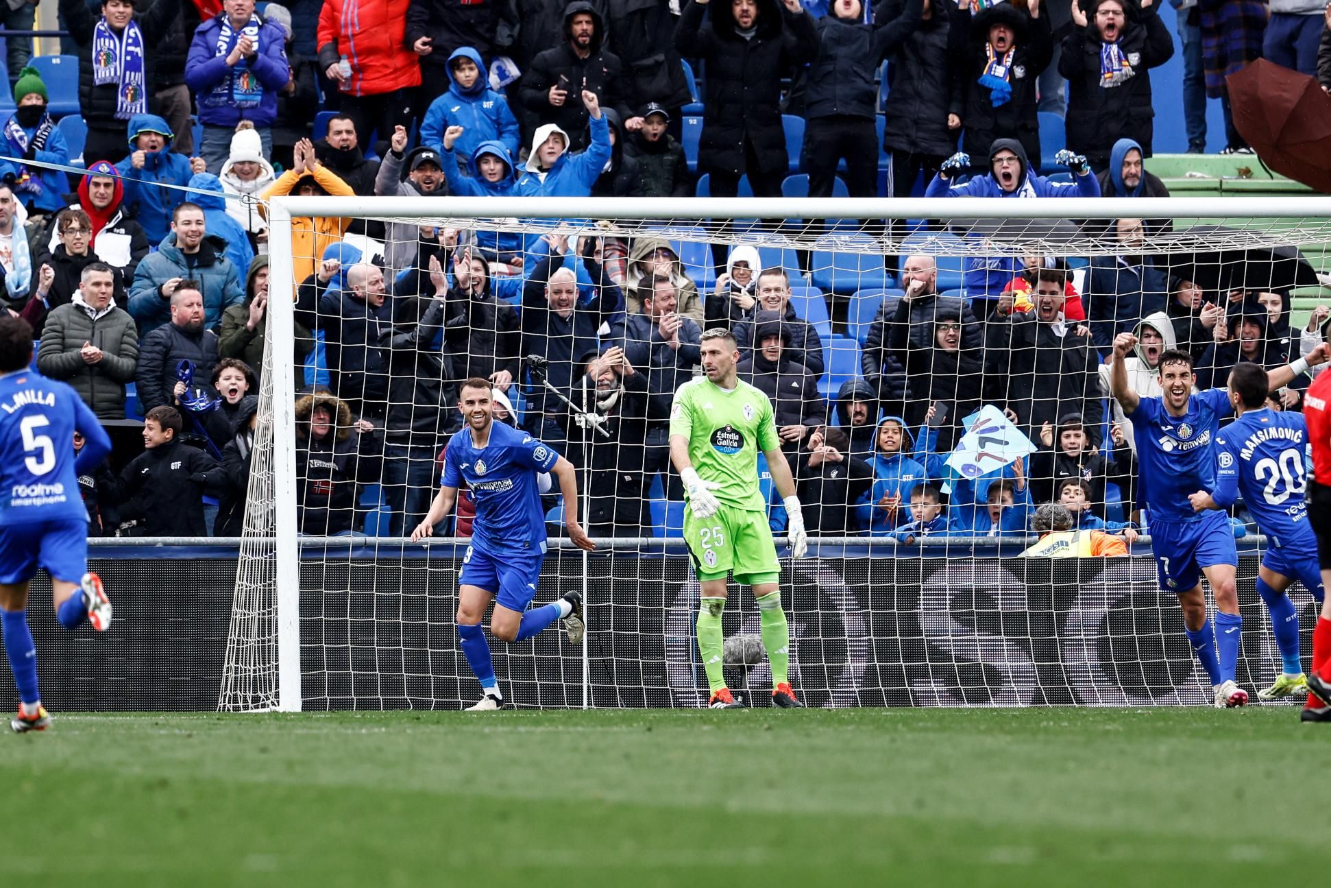 Las mejores imágenes del Getafe-Celta