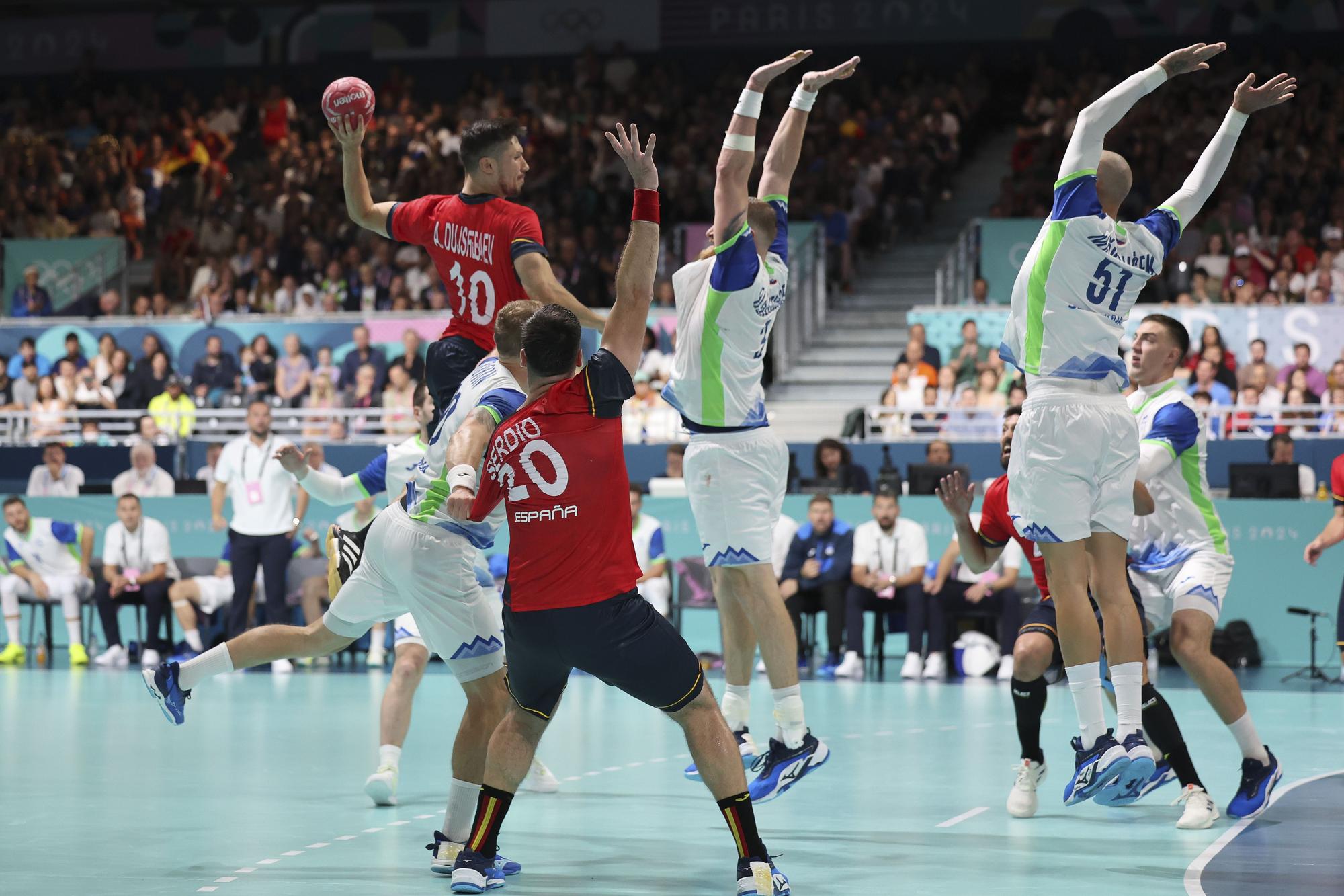 Balonmano: España vs Eslovaquia