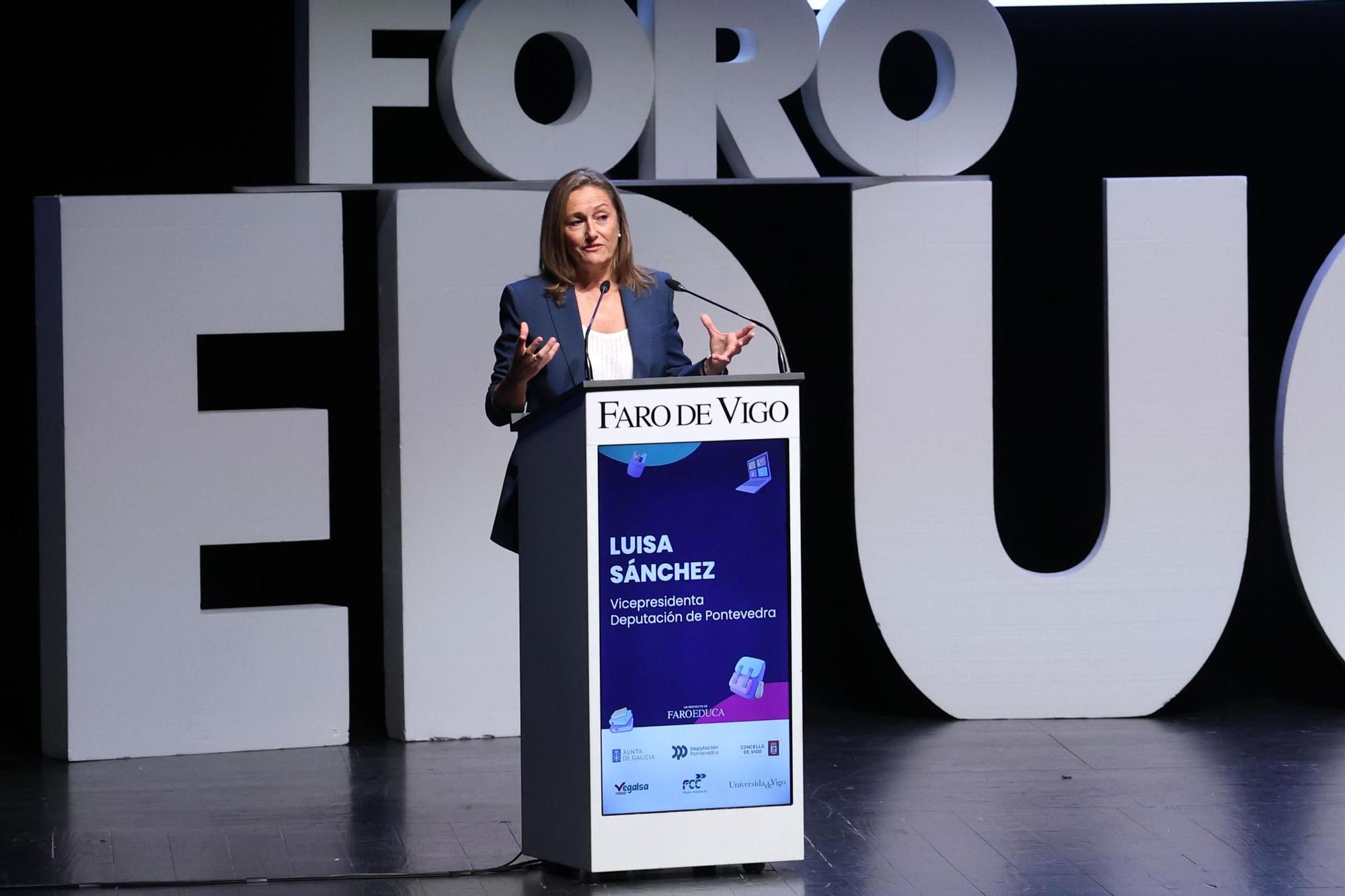 Imágenes que dejó la jornada inaugural del VIII Foro de Educación en Vigo