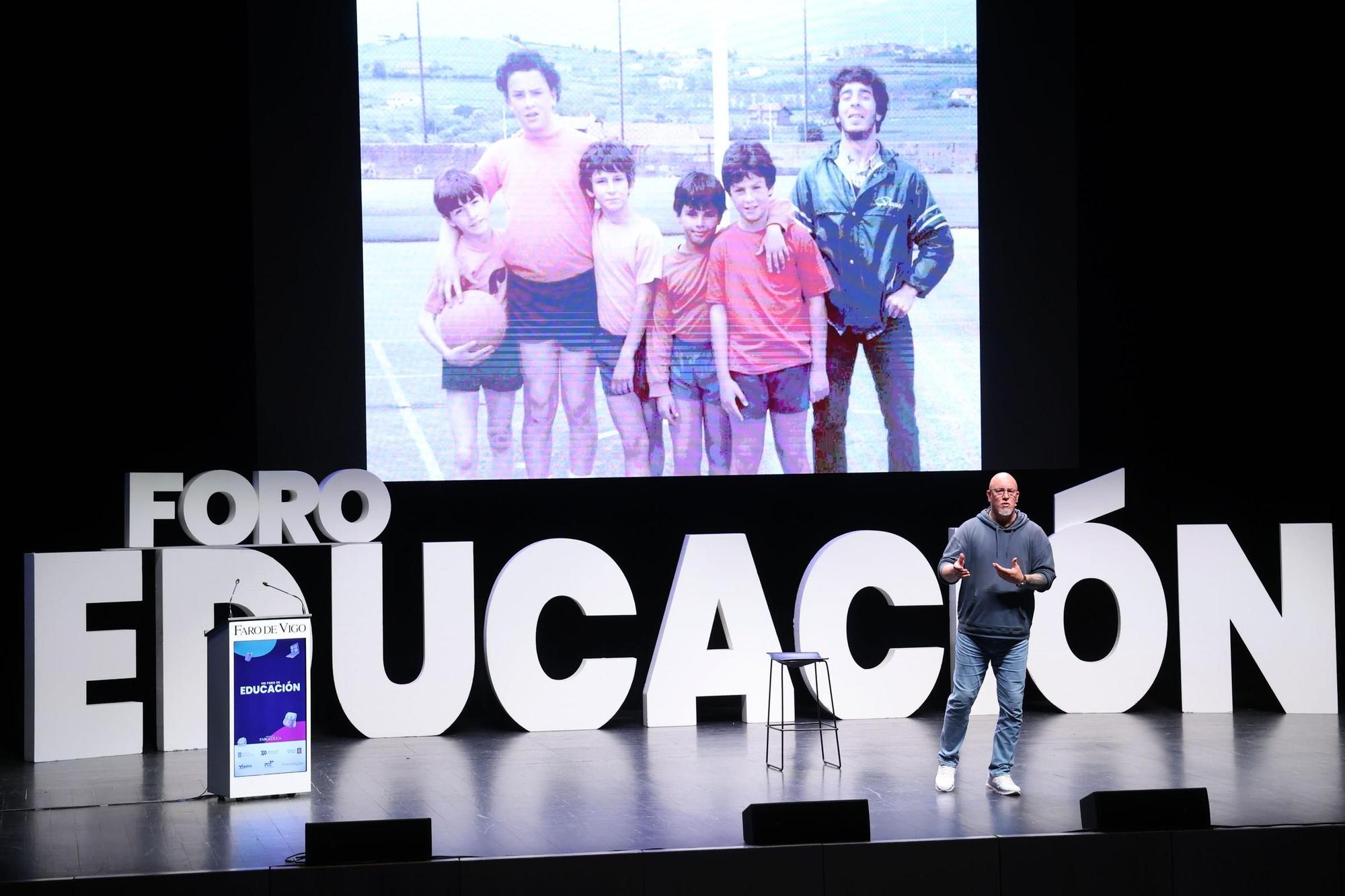 Imágenes que dejó la jornada inaugural del VIII Foro de Educación en Vigo