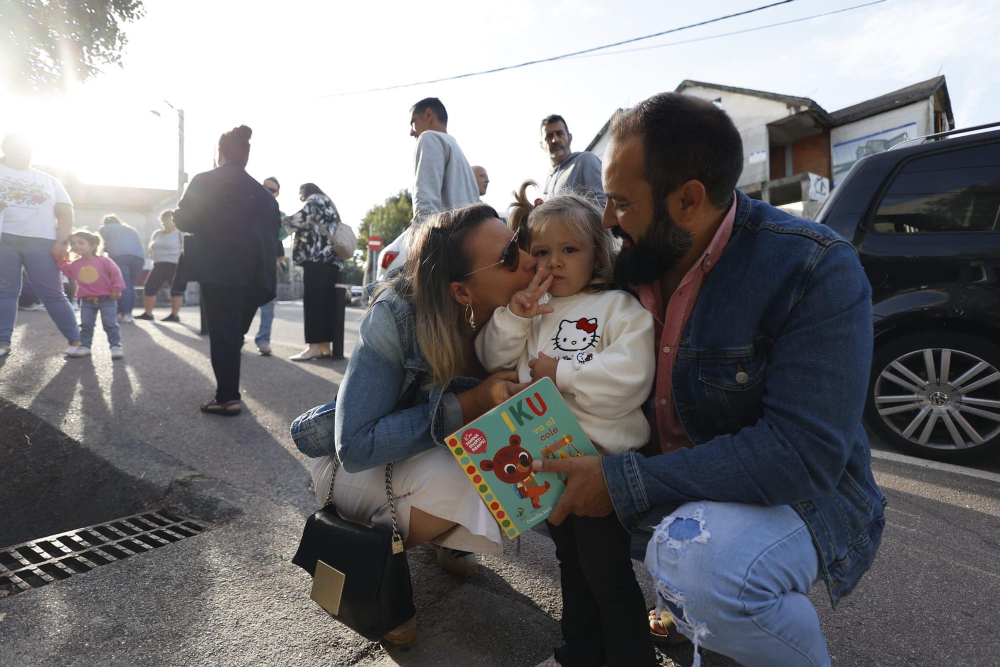 La vuelta al cole, en la escuela infantil San Martiño de Salcedo