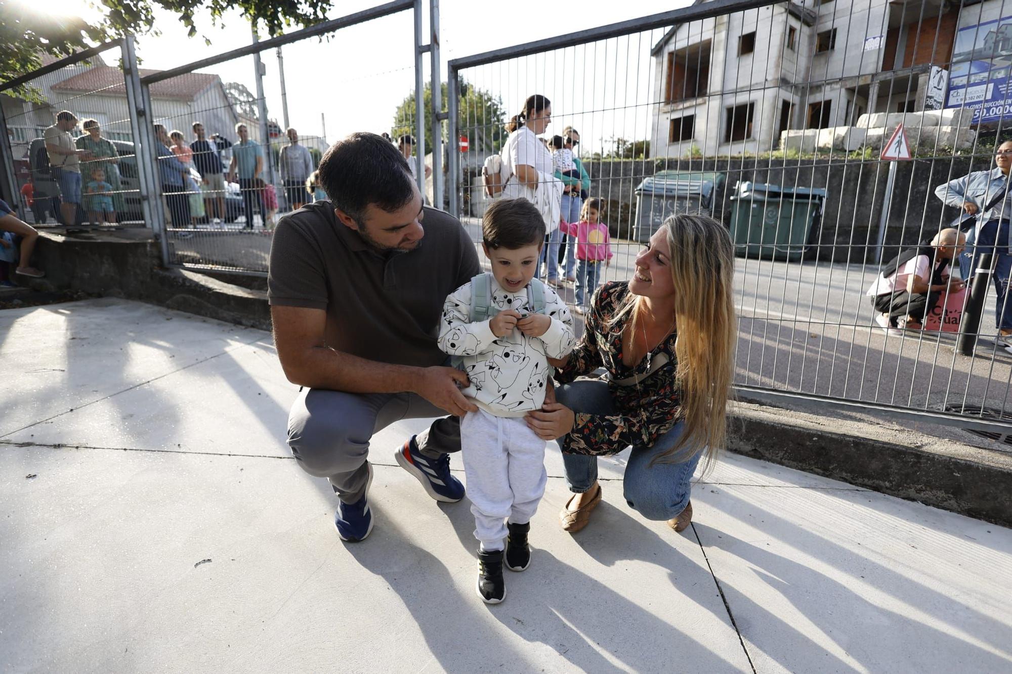 La vuelta al cole, en la escuela infantil San Martiño de Salcedo