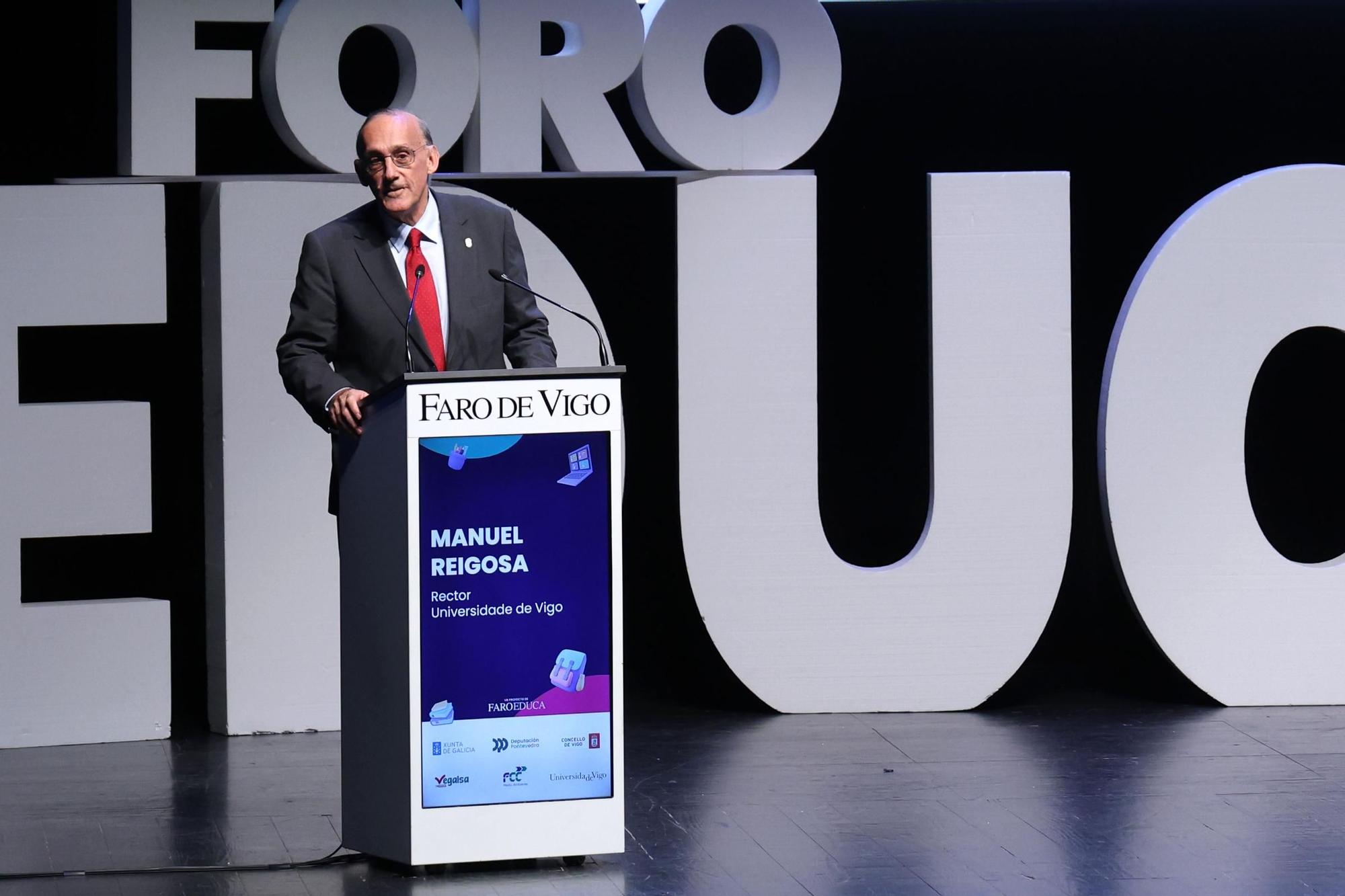 Imágenes que dejó la jornada inaugural del VIII Foro de Educación en Vigo