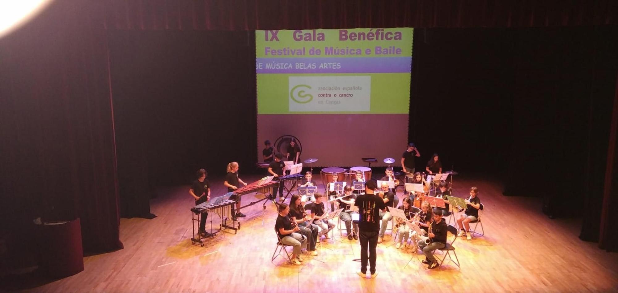 La IX Gala Benéfica Contra el Cáncer en Cangas