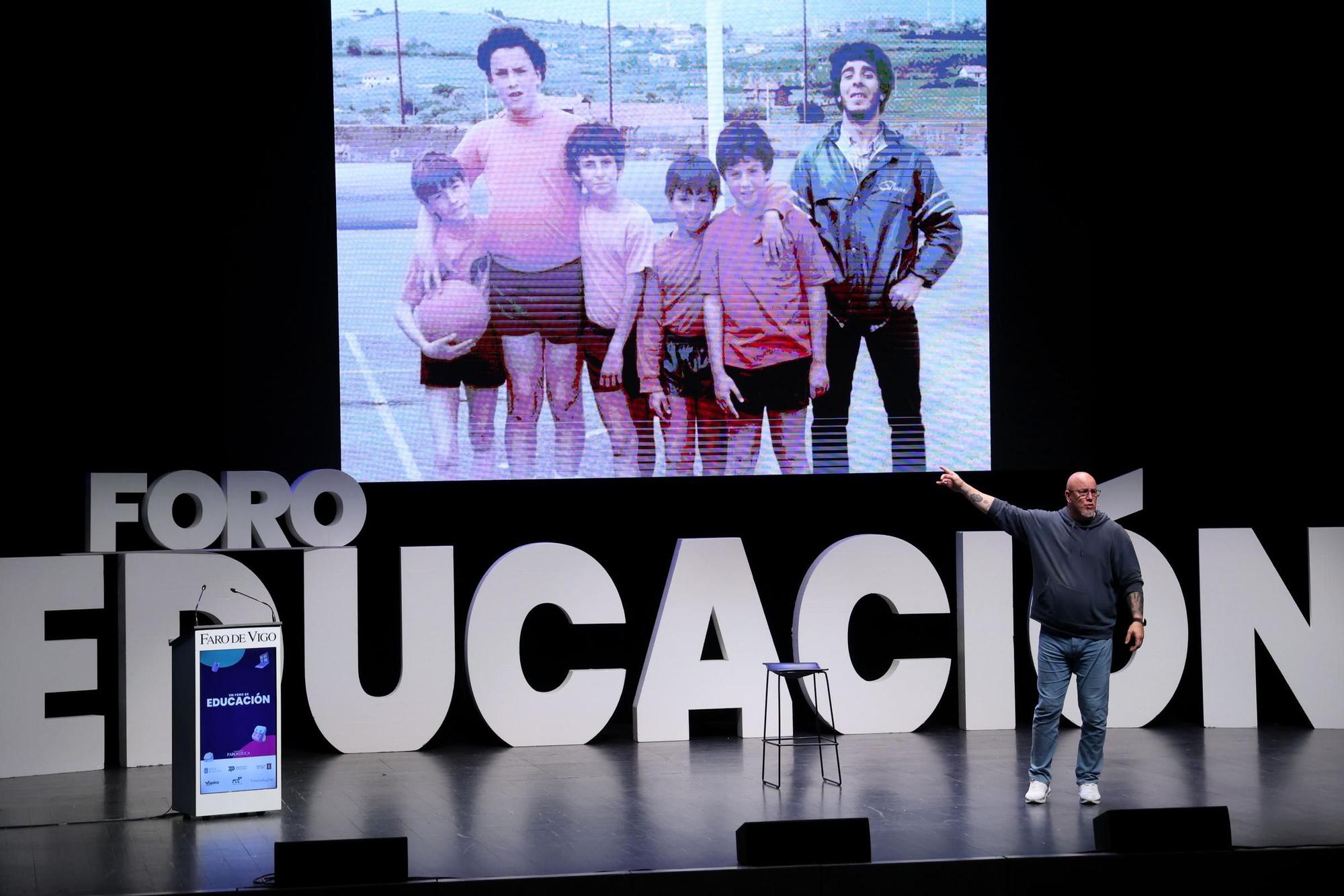 Imágenes que dejó la jornada inaugural del VIII Foro de Educación en Vigo