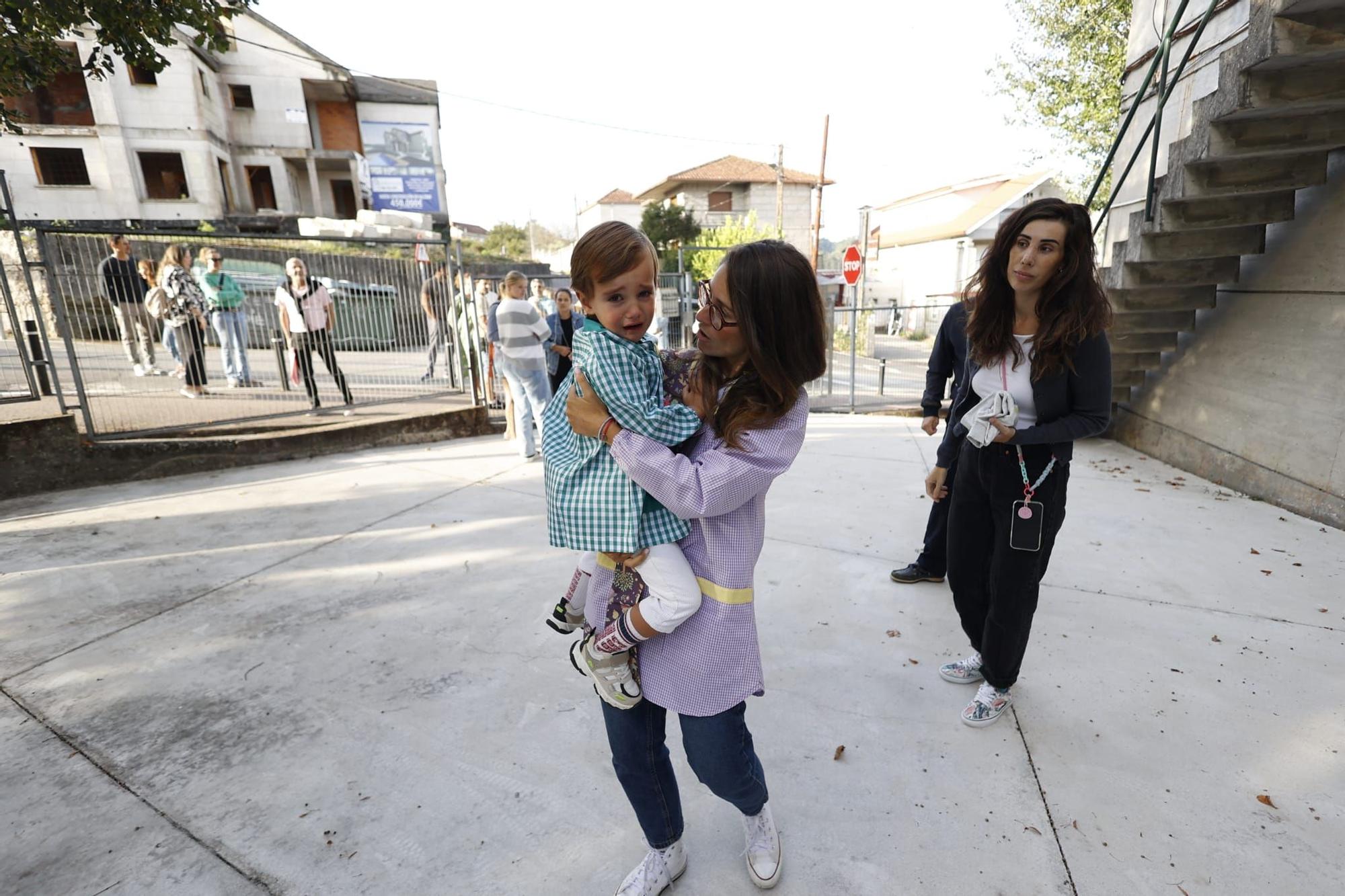 La vuelta al cole, en la escuela infantil San Martiño de Salcedo