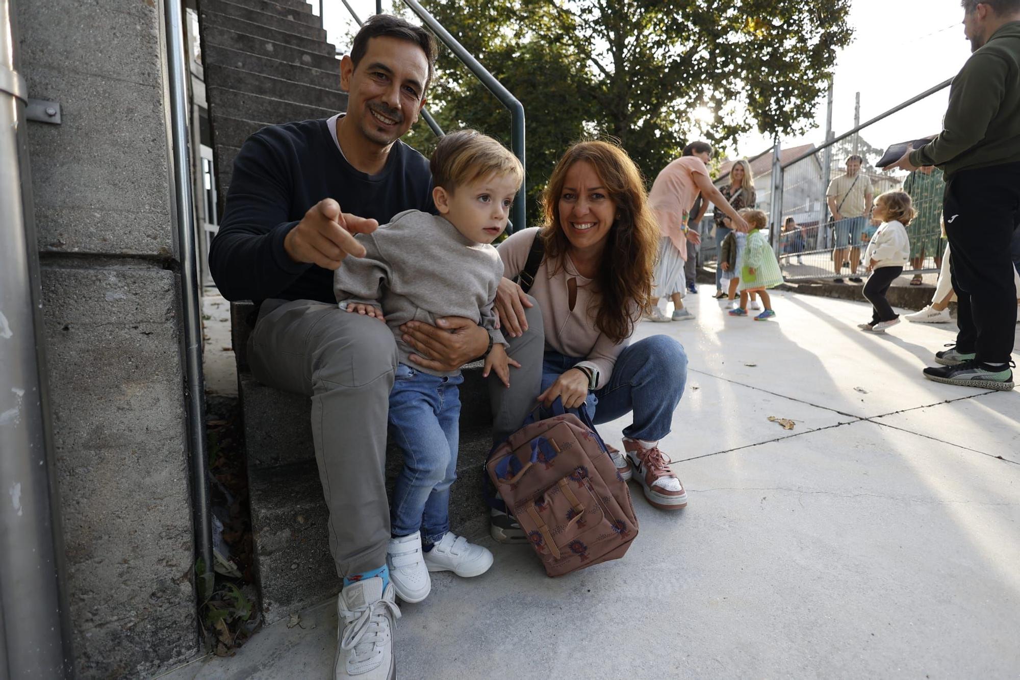 La vuelta al cole, en la escuela infantil San Martiño de Salcedo