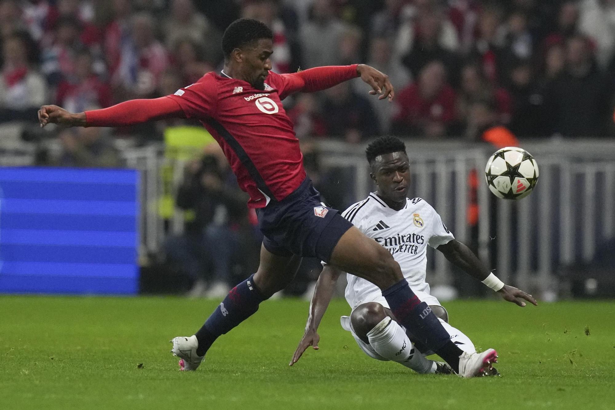 Champions League | Lille - Real Madrid, en imágenes