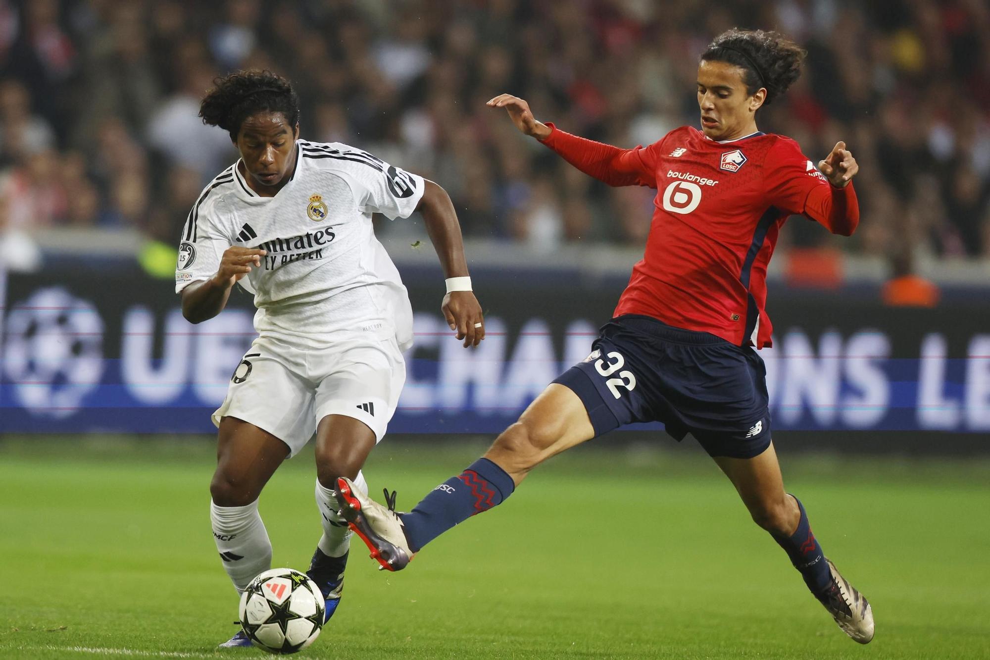 Champions League | Lille - Real Madrid, en imágenes