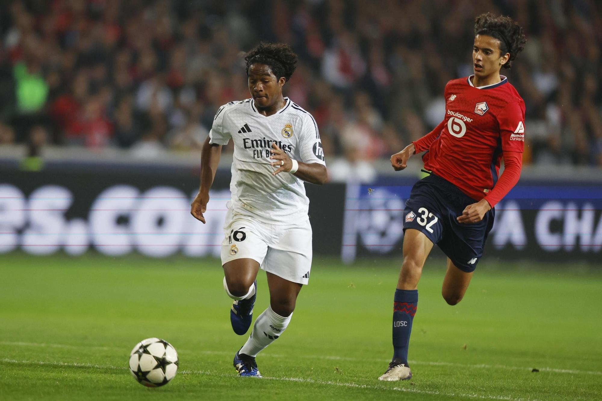 Champions League | Lille - Real Madrid, en imágenes