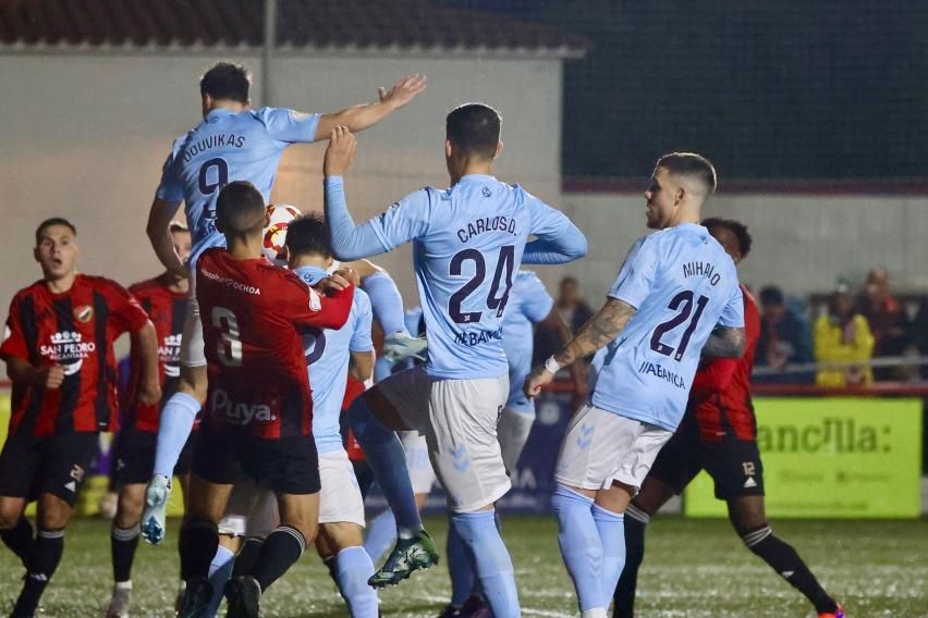 El estreno del Celta en la Copa del Rey 2024 frente a la UD San Pedro, en imágenes