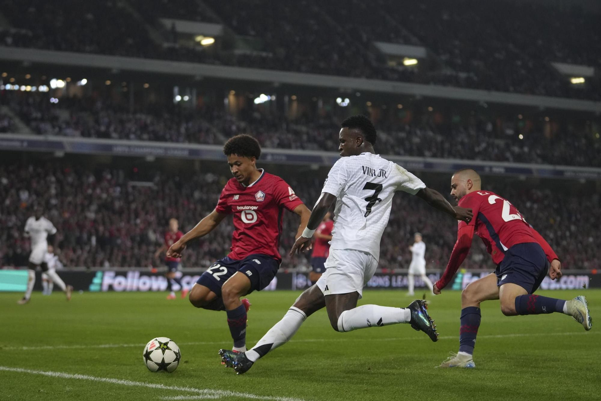 Champions League | Lille - Real Madrid, en imágenes