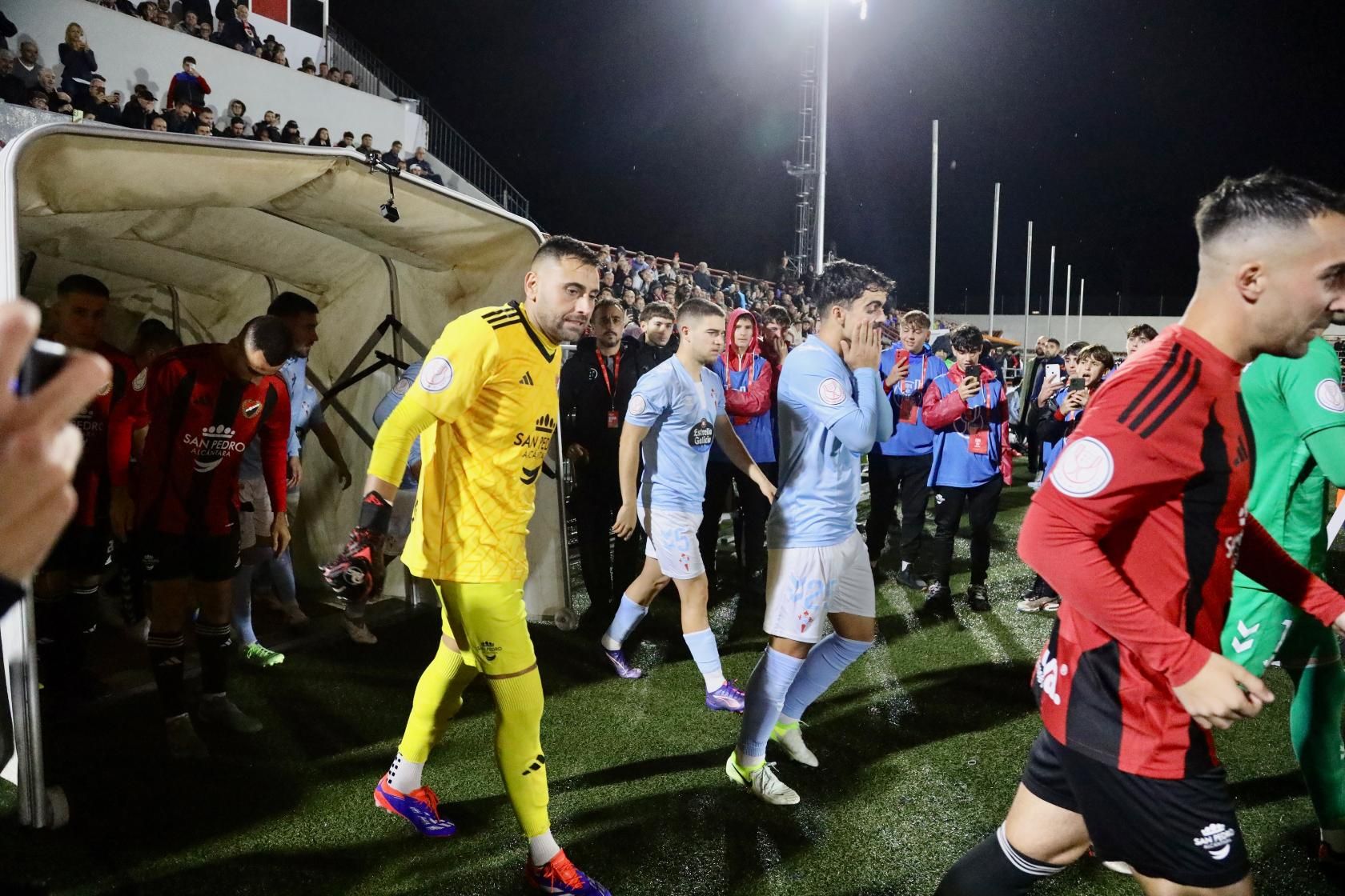 El estreno del Celta en la Copa del Rey 2024 frente a la UD San Pedro, en imágenes