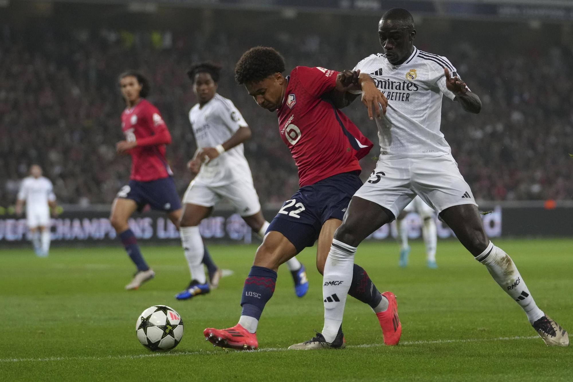 Champions League | Lille - Real Madrid, en imágenes