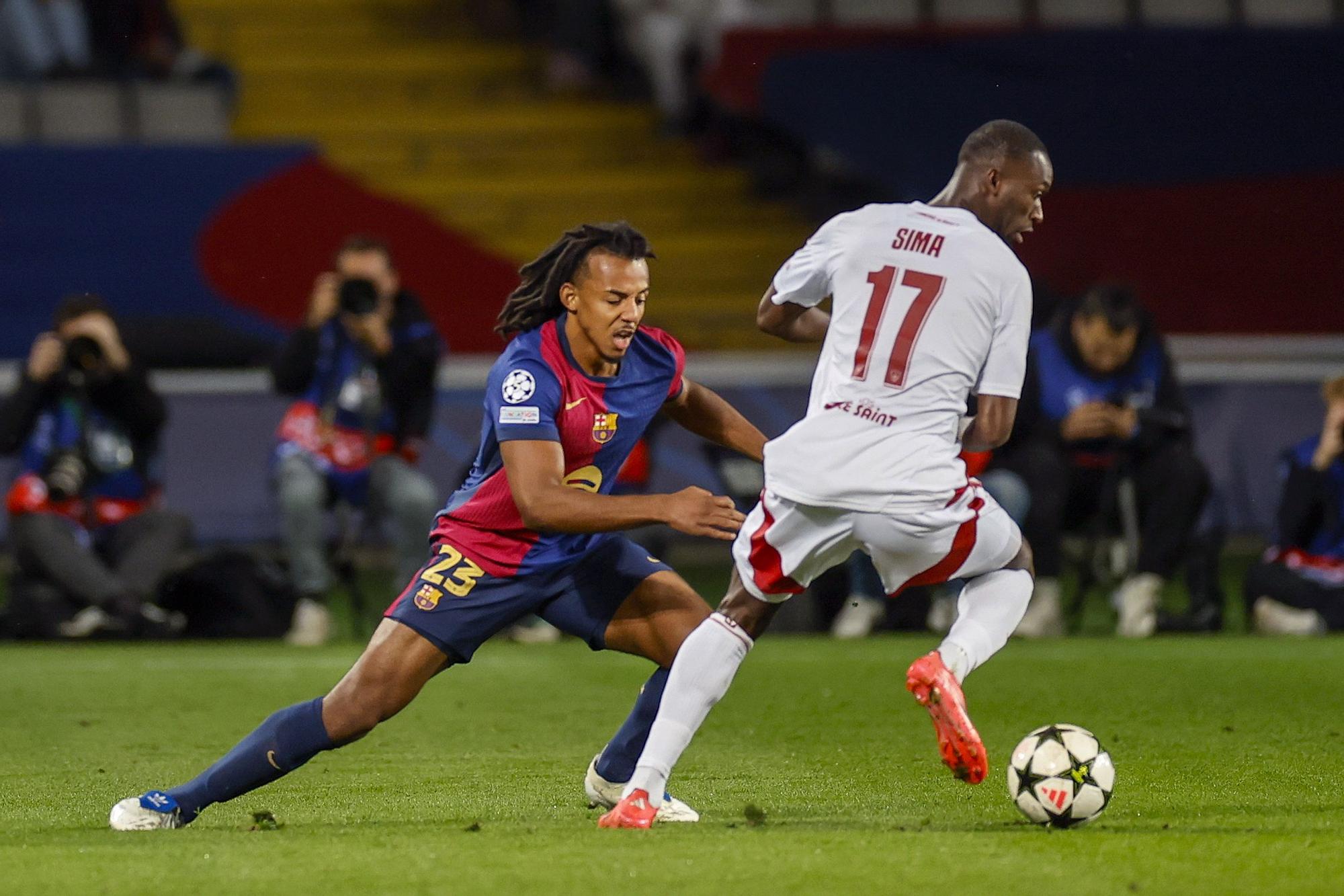 Champions League: FC Barcelona - Brest, en imágenes.