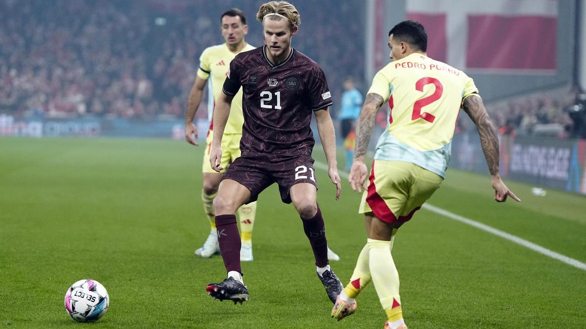 Nations League | Dinamarca - España, en imágenes