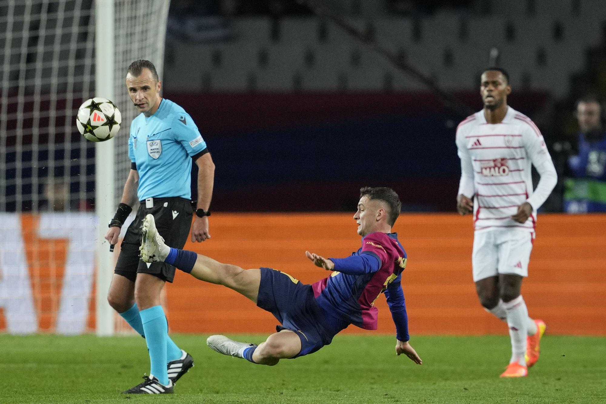 Champions League: FC Barcelona - Brest, en imágenes.