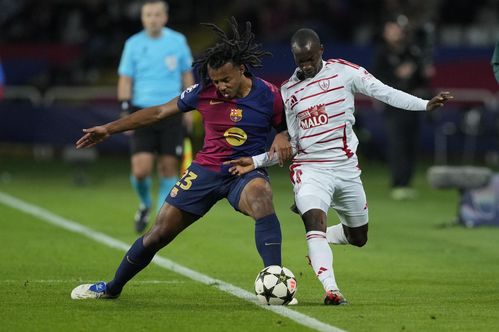 Champions League: FC Barcelona - Brest, en imágenes.