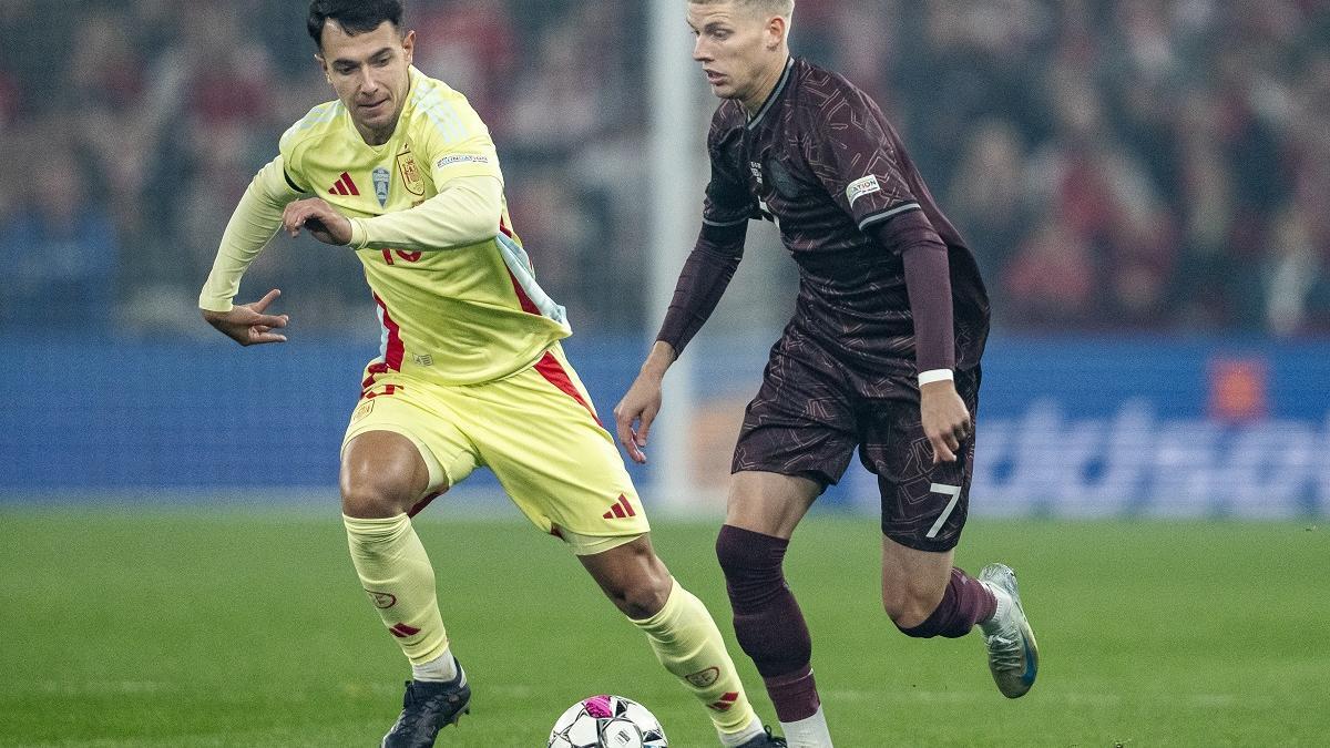 Nations League | Dinamarca - España, en imágenes