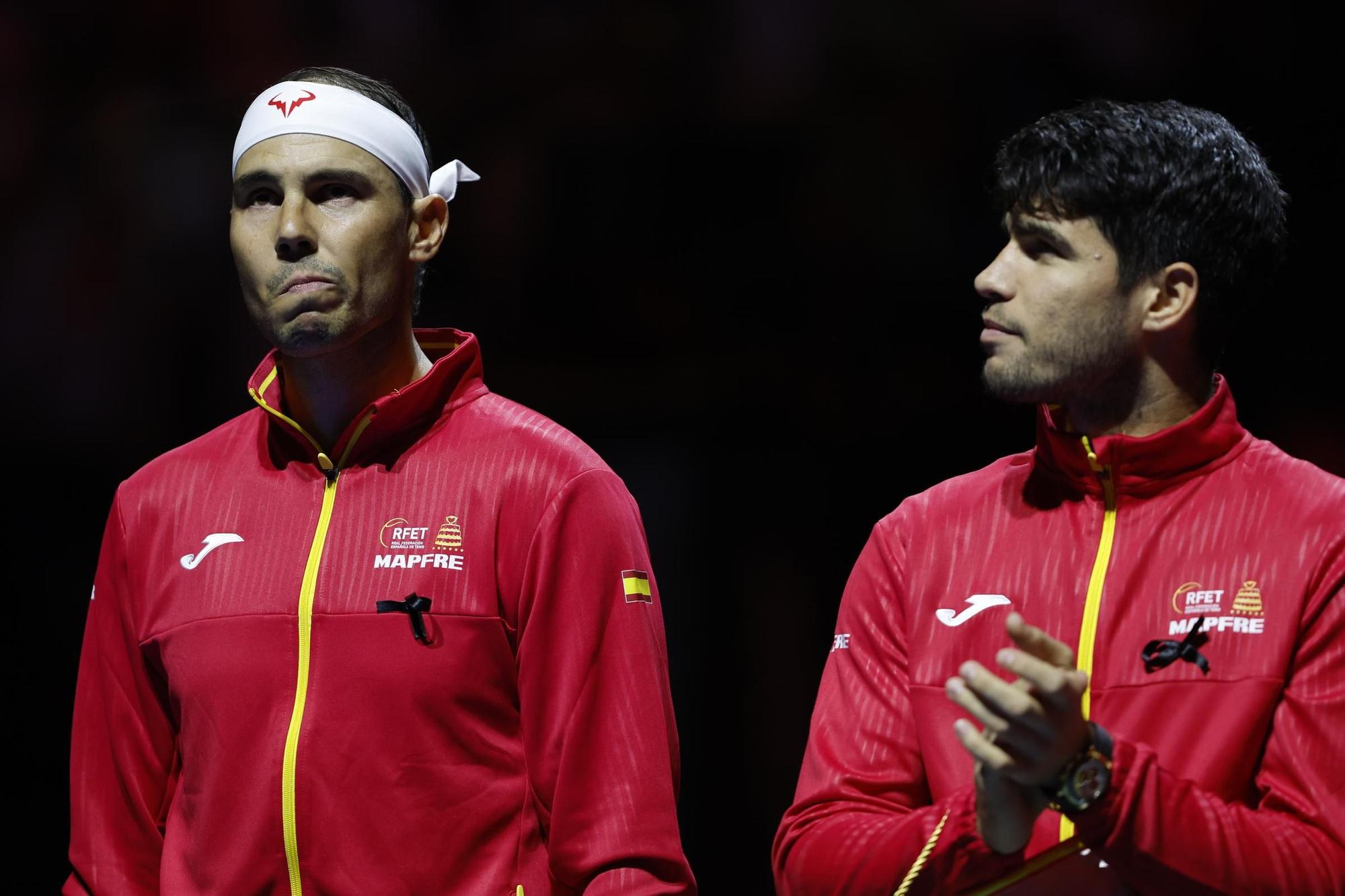 Nadal, emocionado con el himno