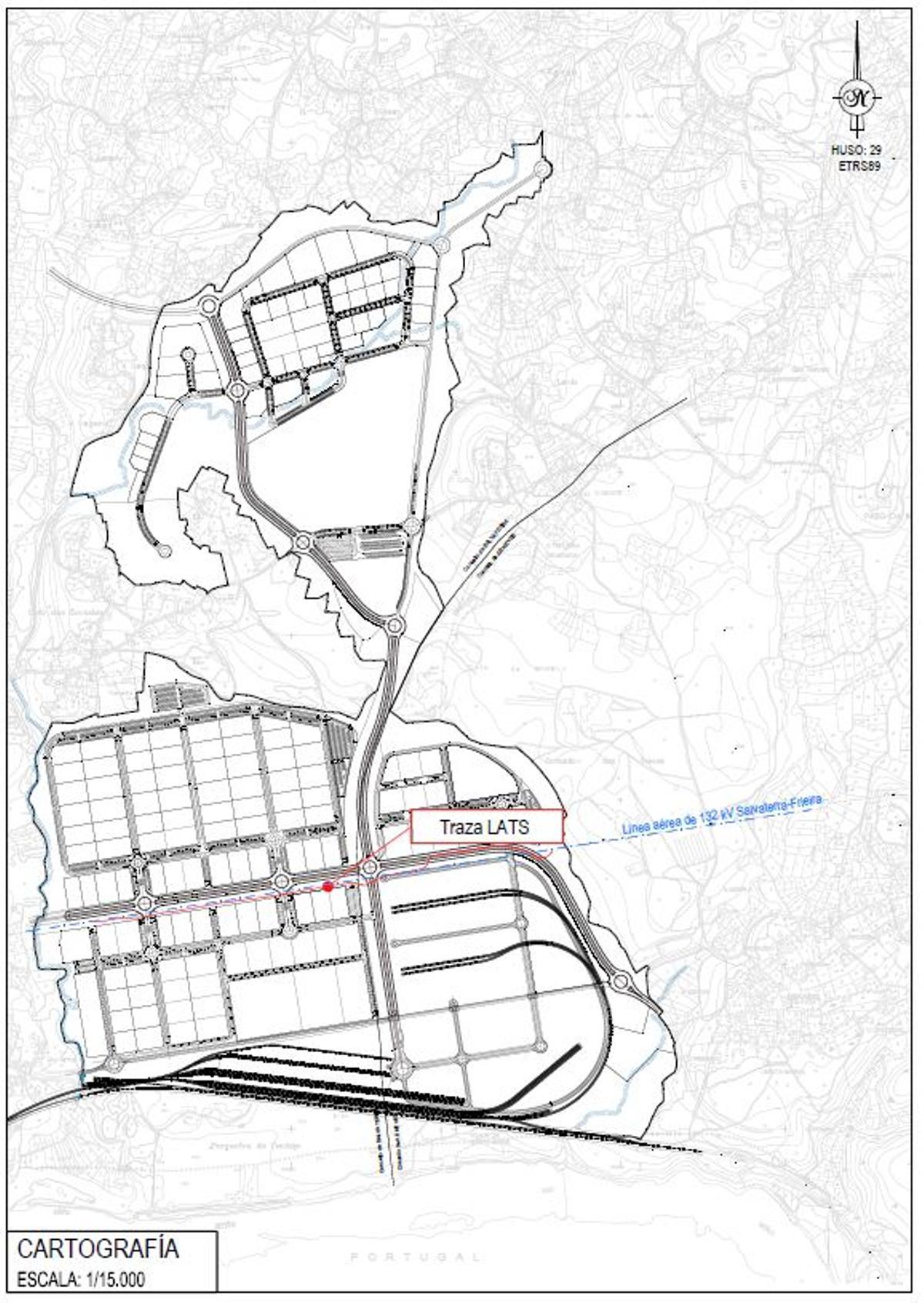 Plano de la actuación